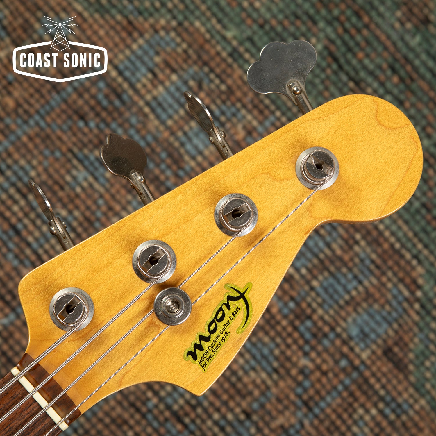 2000 Moon Custom Guitars JB-4 JB-150M Jazz Bass Made in Japan