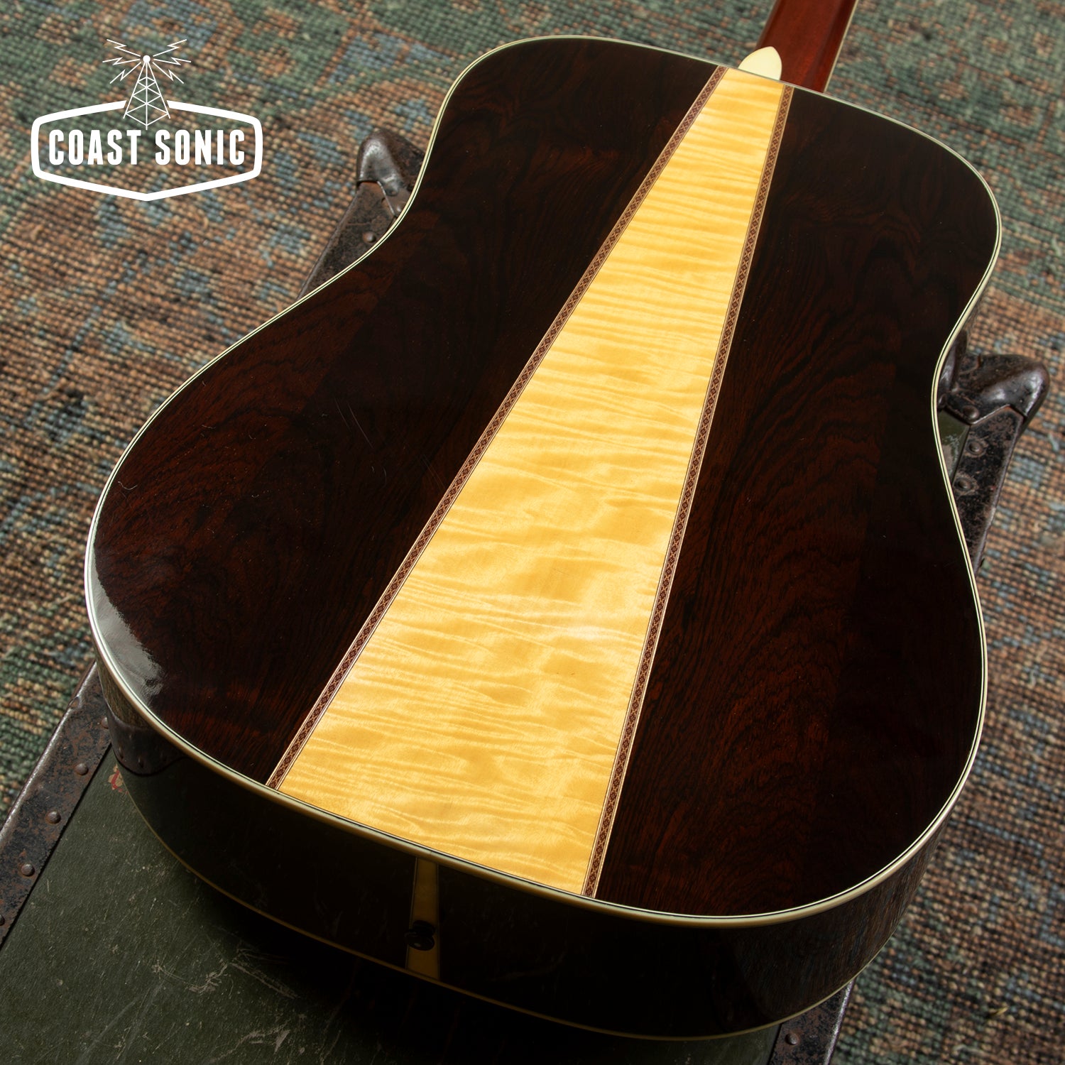 1990s Morris TF-50 (D-45 style) Dreadnought Acoustic, Spruce & Jacaran