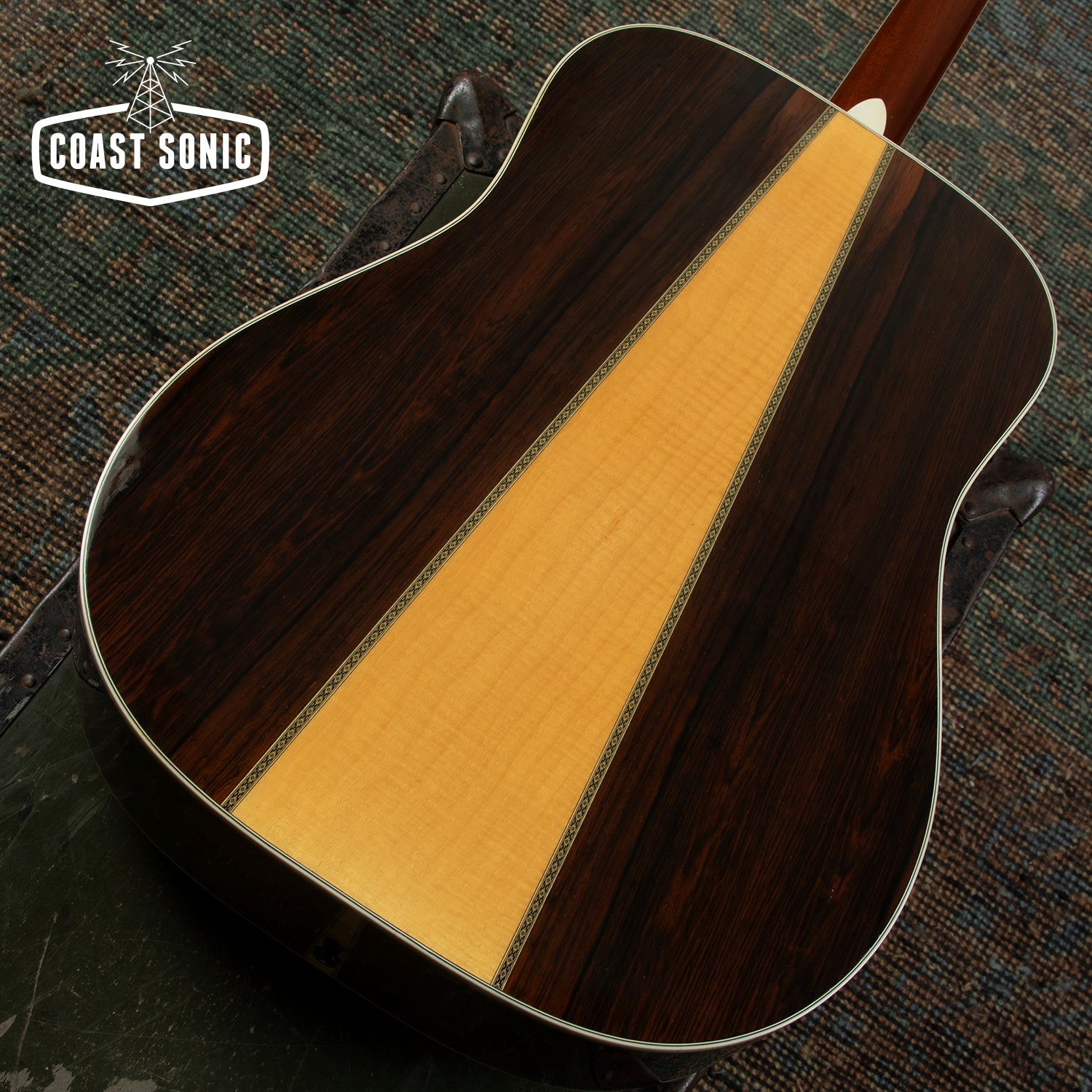 2001 Morris W-1200D Dreadnought Acoustic Spruce & Jacaranda Made in Ja