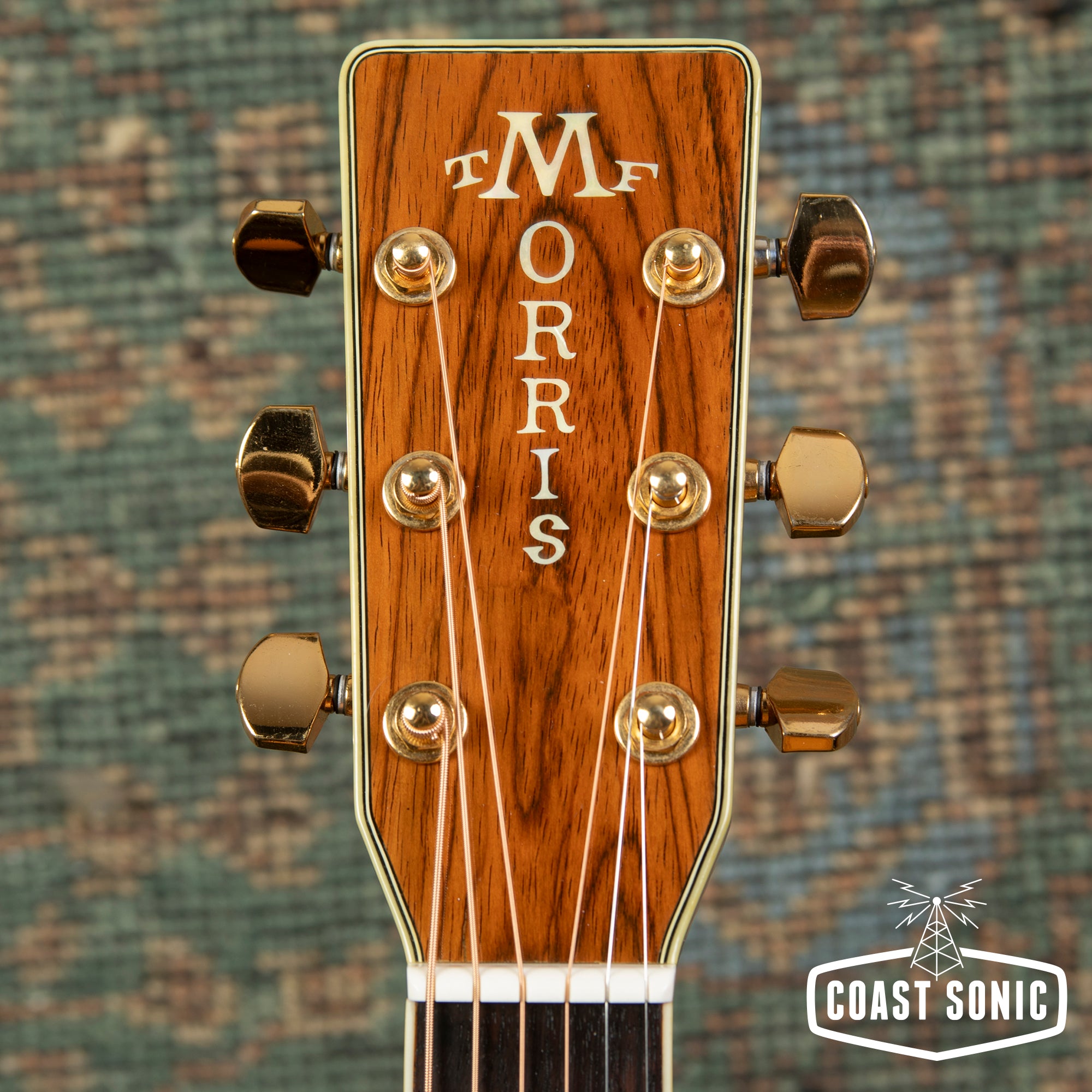 1990s Morris TF-50 (D-45 style) Dreadnought Acoustic, Spruce & Jacaran