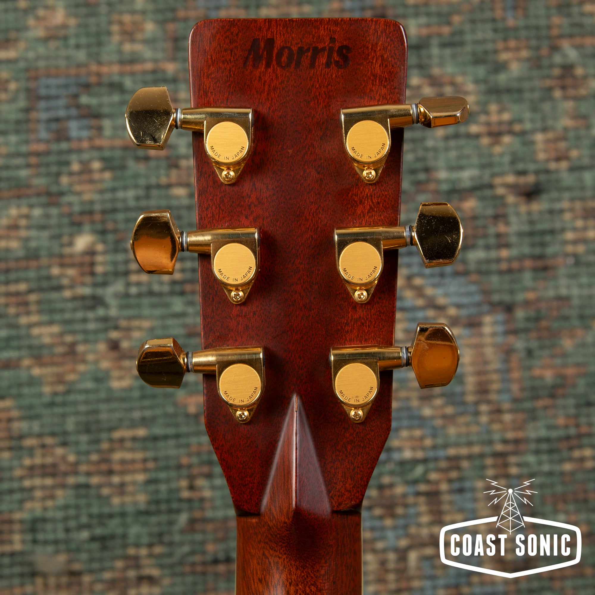 1990s Morris TF-50 (D-45 style) Dreadnought Acoustic, Spruce & Jacaran