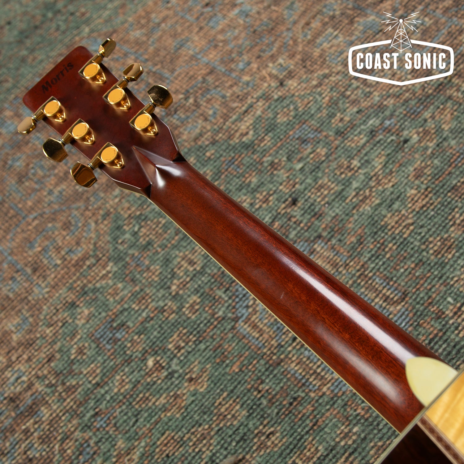 1990s Morris TF-50 (D-45 style) Dreadnought Acoustic, Spruce & Jacaran