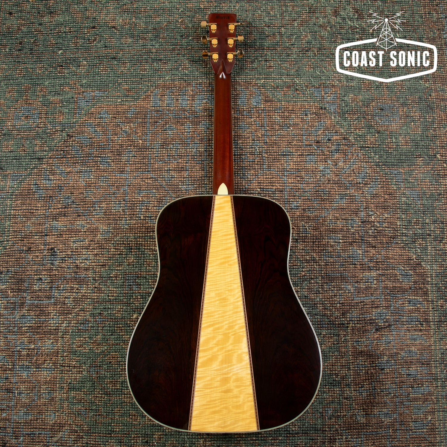 1990s Morris TF-50 (D-45 style) Dreadnought Acoustic, Spruce & Jacaran