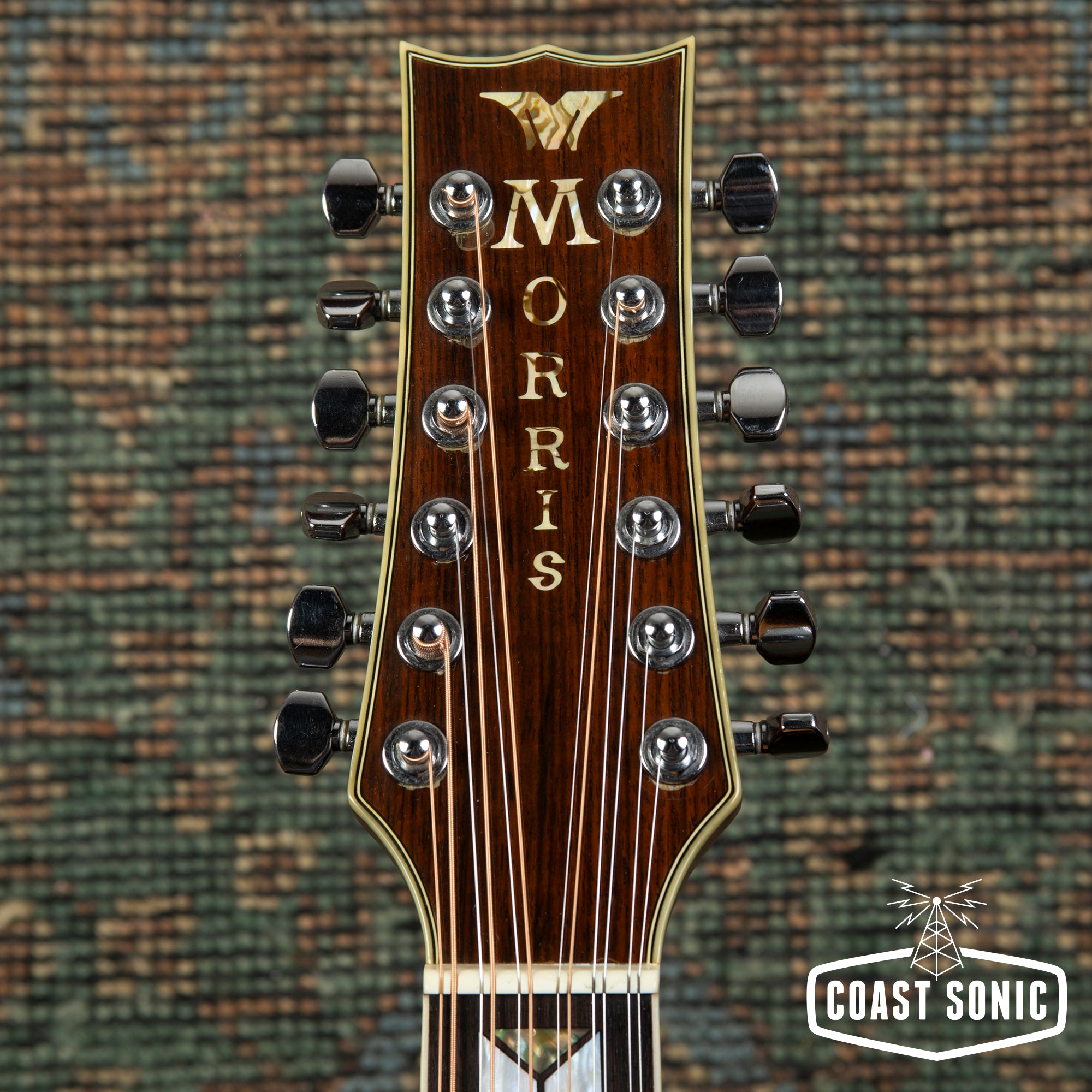 1993 Morris MGB60-12 vintage 12-string dreadnought acoustic