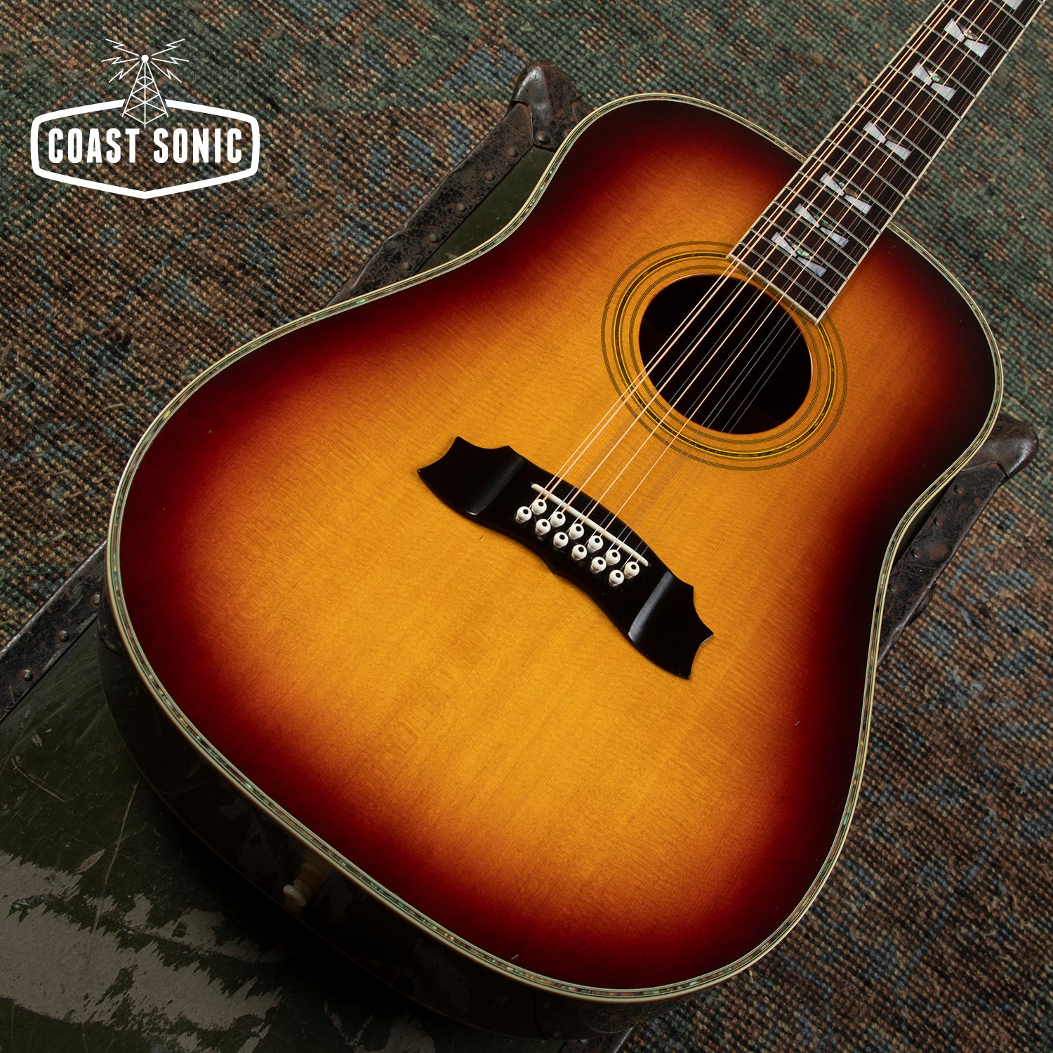 1993 Morris MGB60-12 vintage 12-string dreadnought acoustic 1993 Morris MGB60-12 vintage 12-string dreadnought acoustic