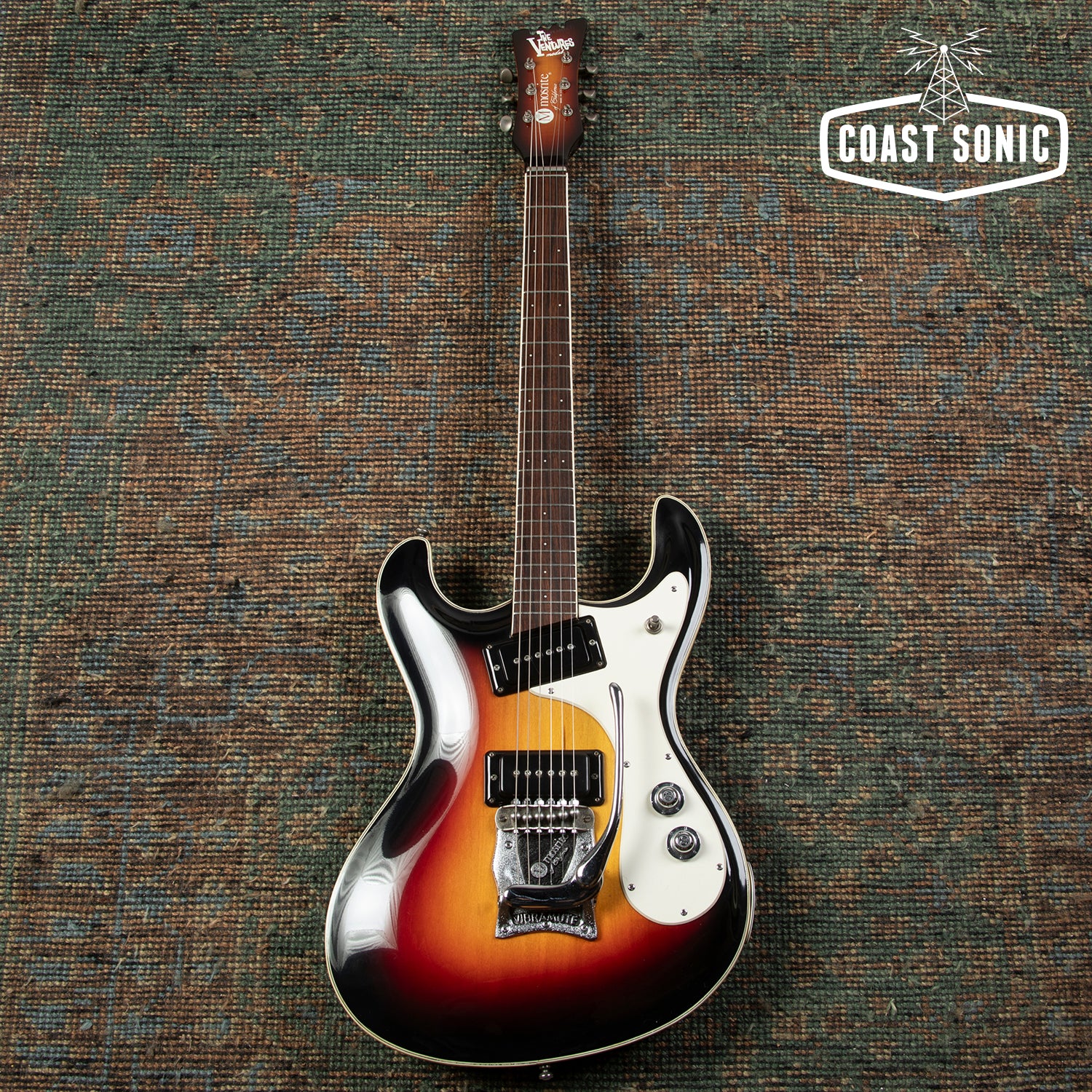 1985 Mosrite USA '63 The Ventures Reissue Semi Moseley Custom Model, J