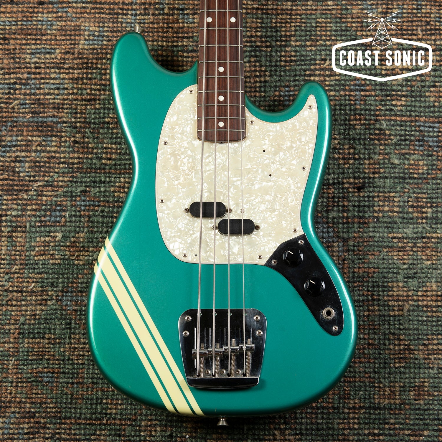 1998 CIJ Fender '69 Competition Mustang Bass Reissue MB-SD/CO Seymour