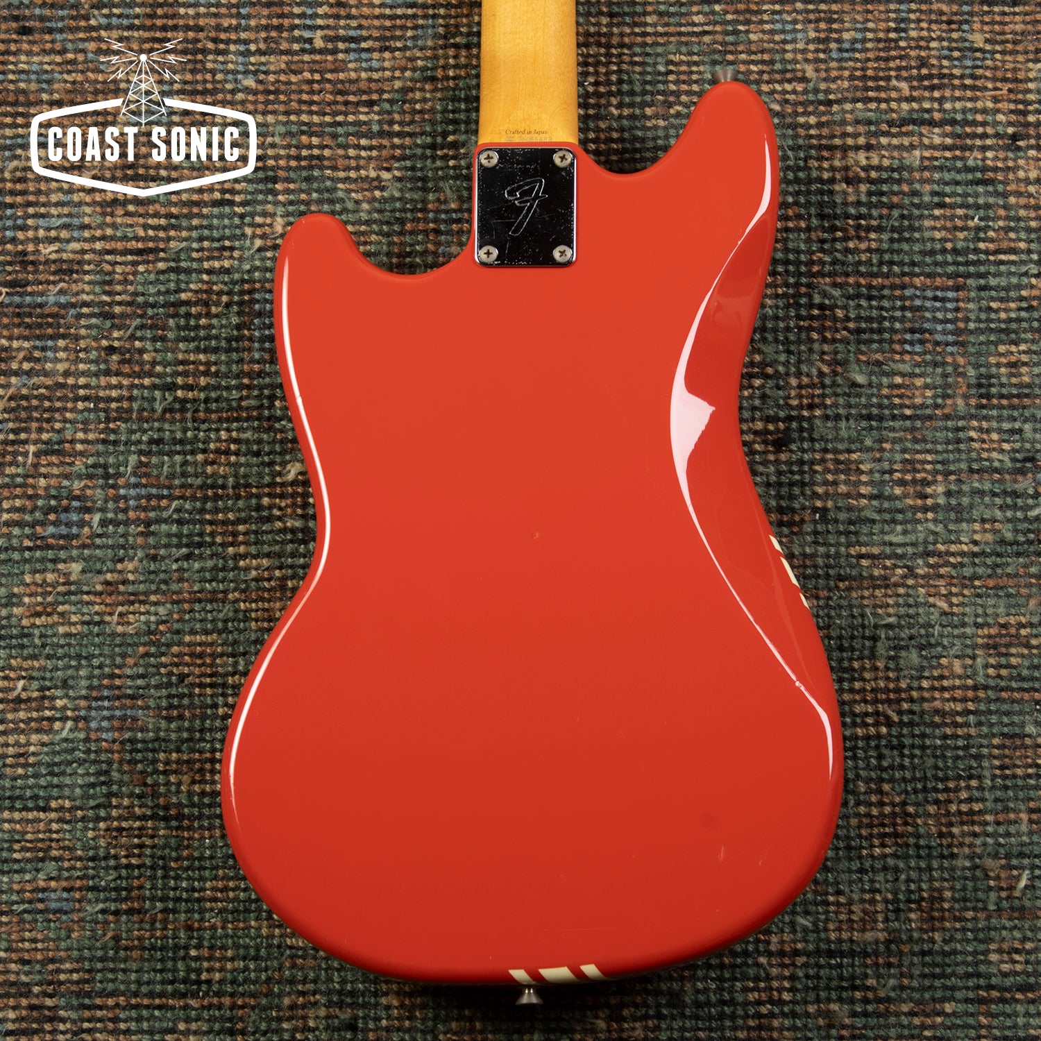 2004 Fender '69 Competition Mustang reissue MG69 Fiesta Red Matching H