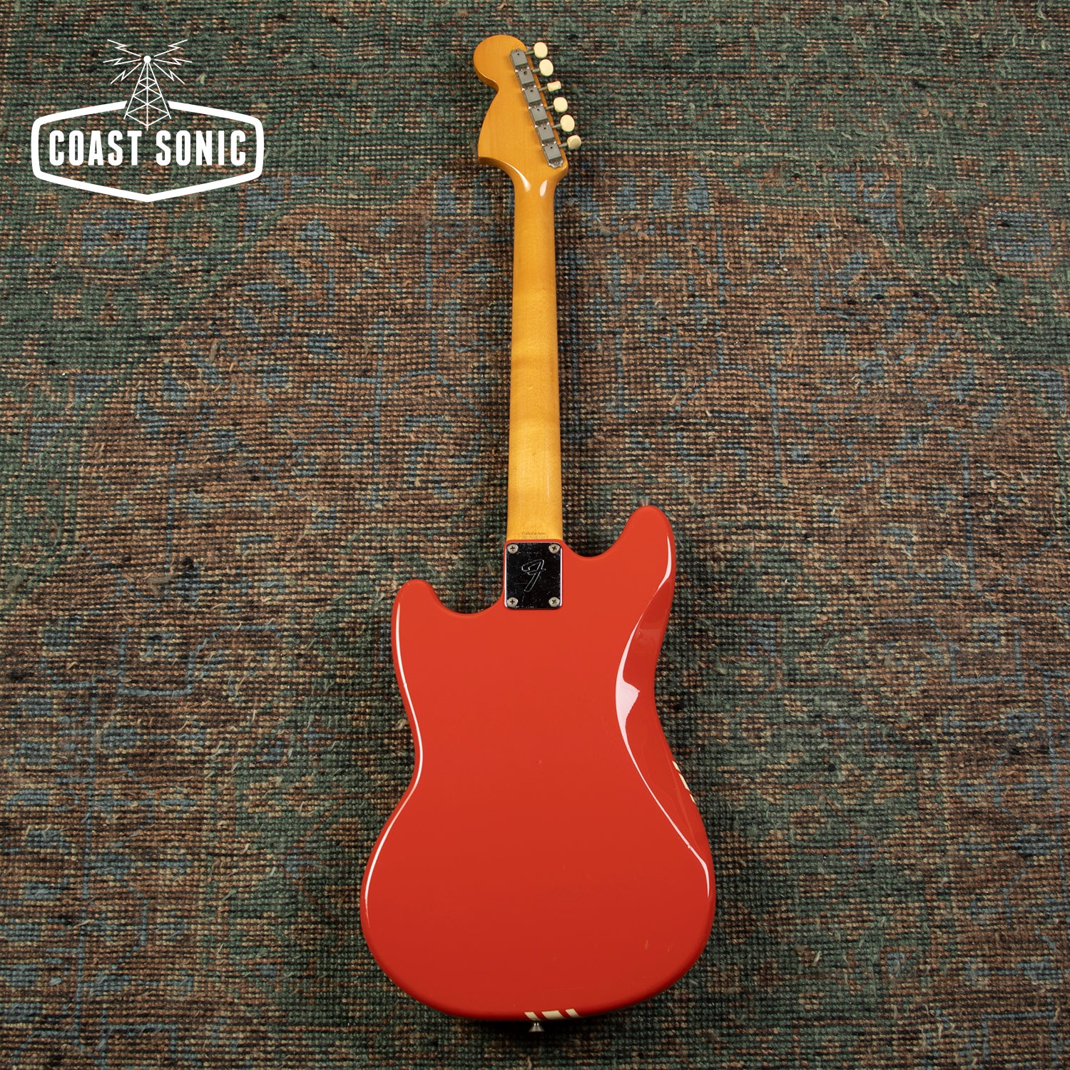 2004 Fender '69 Competition Mustang reissue MG69 Fiesta Red Matching H