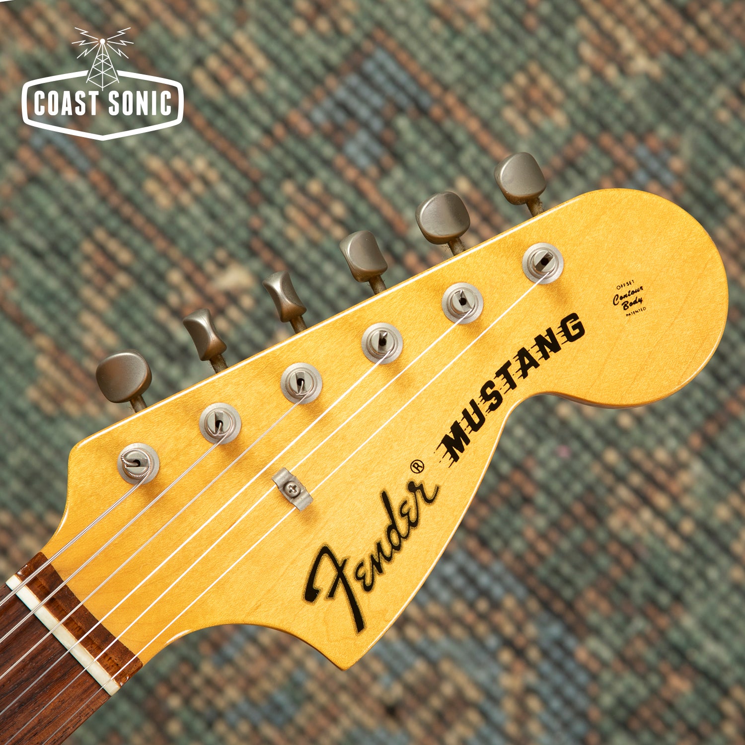 1995 Fender '69 Vintage Reissue Mustang MG69 Sunburst Made in Japan MI