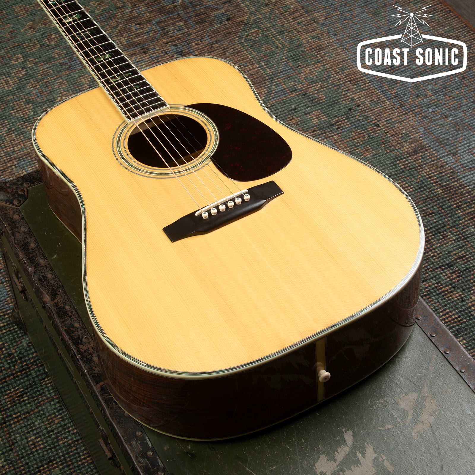 1970's Morris W-45 Dreadnought Acoustic Made in Japan