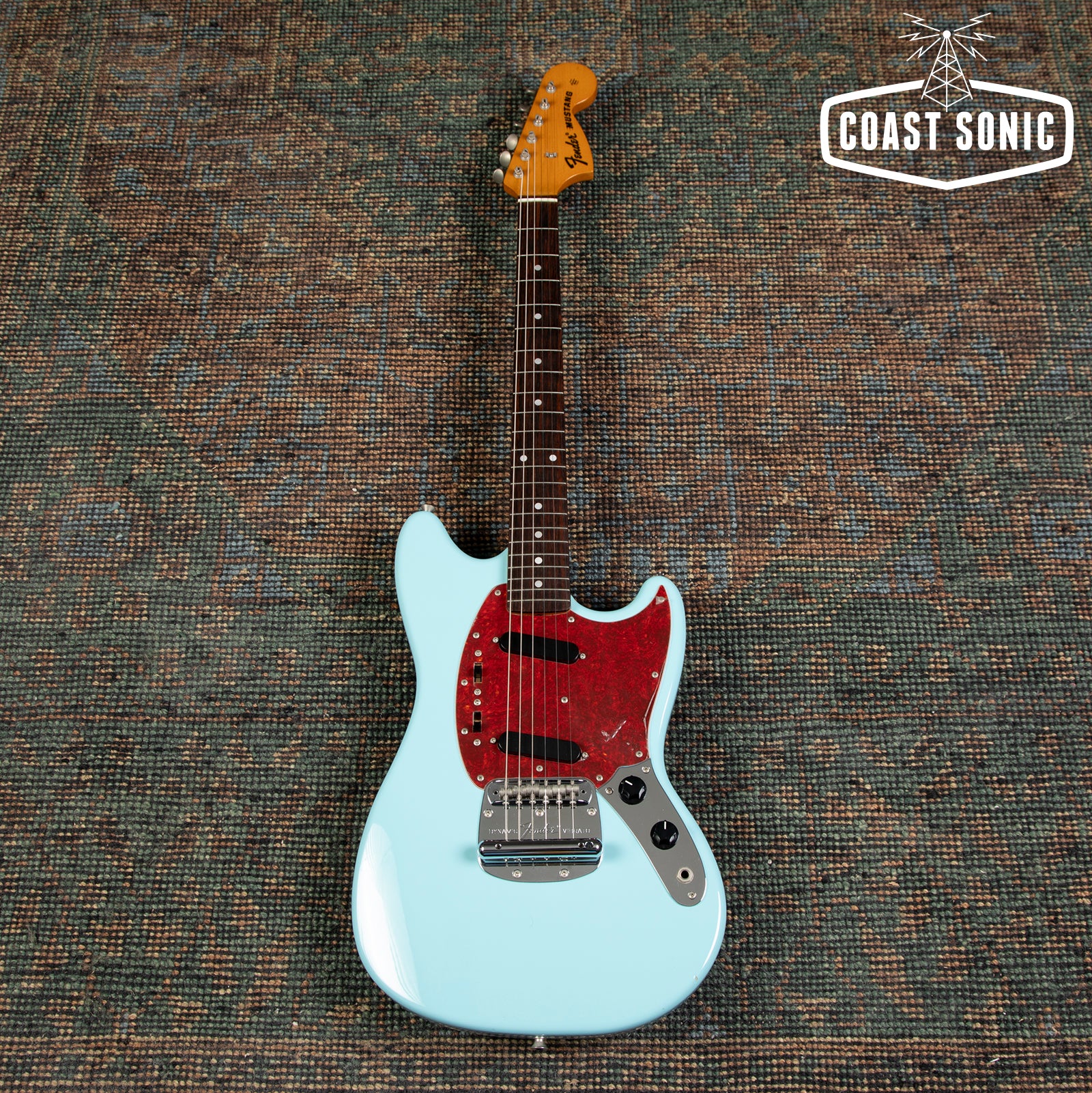 2011 Fender '69 Reissue Mustang MG69 Made in Japan - Sonic Blue