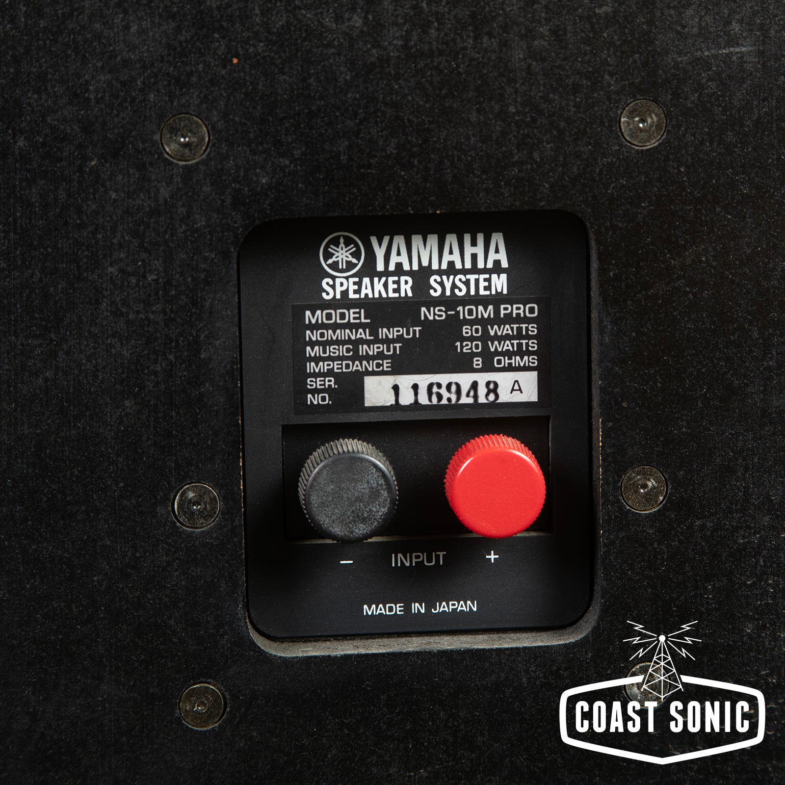 1980's Yamaha Model NS-10MPRO Studio Monitors - Matched Set (no grill