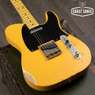 Nash Guitars T-52 Butterscotch Blonde , Ash, medium relic