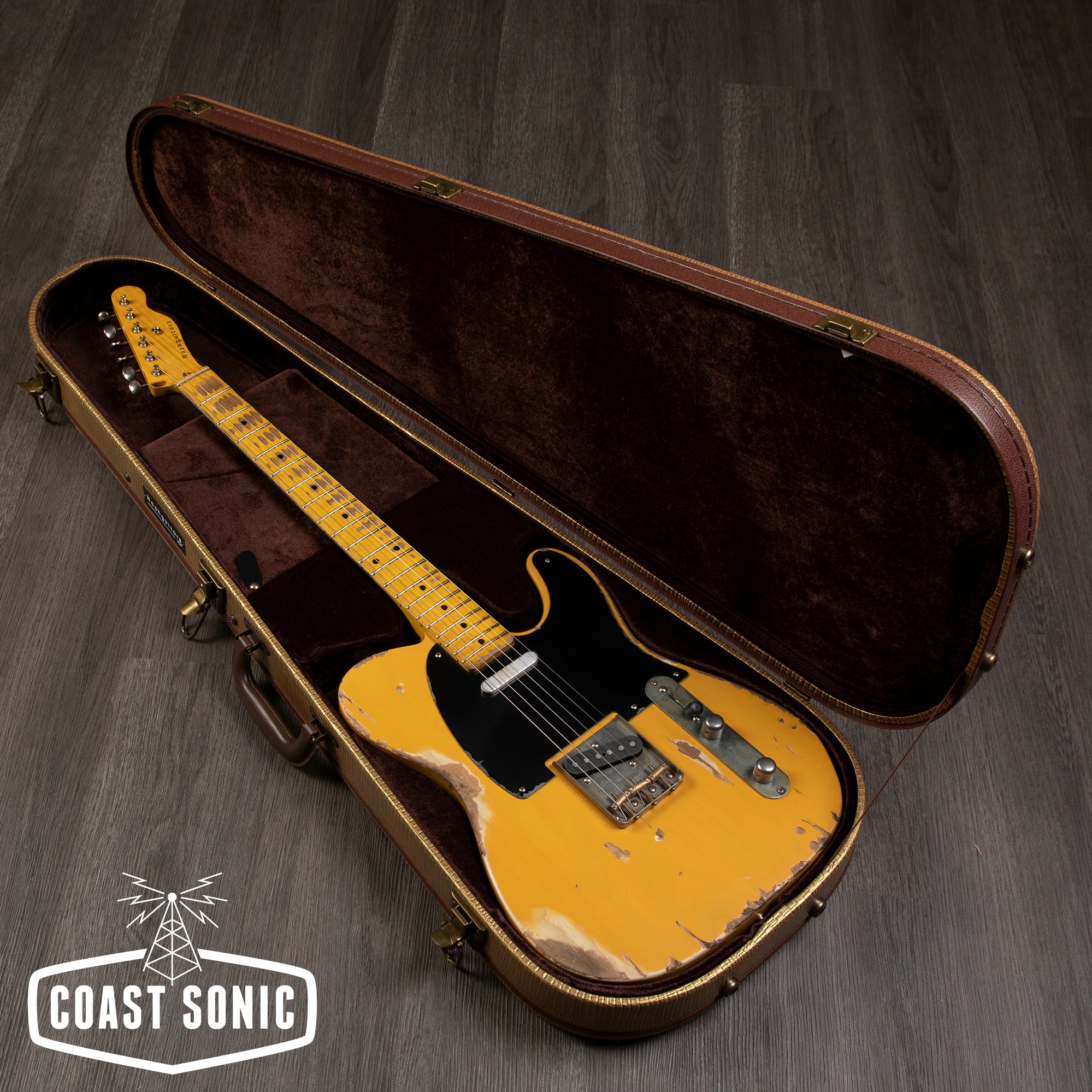 Nash Guitars T-52 Butterscotch Blonde heavy relic