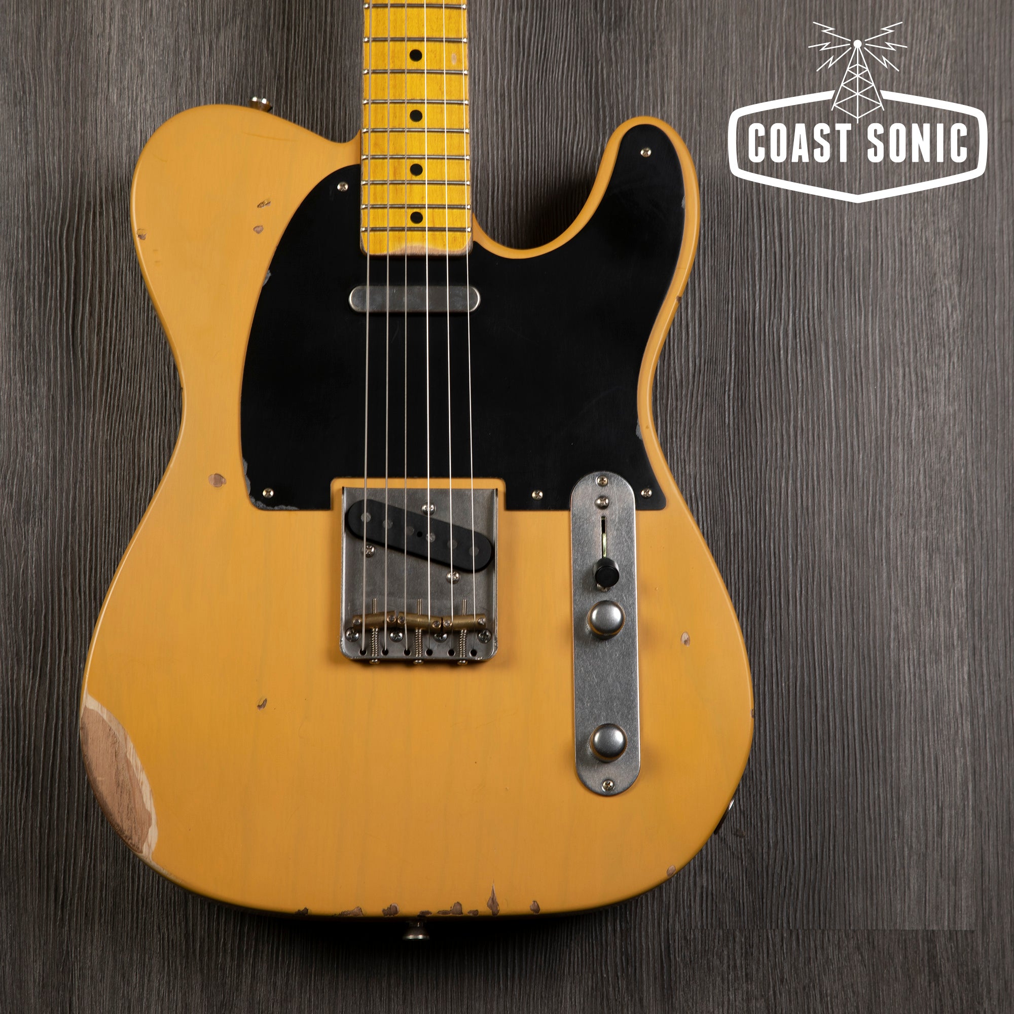 Nash Guitars T-52 Butterscotch Blonde medium relic