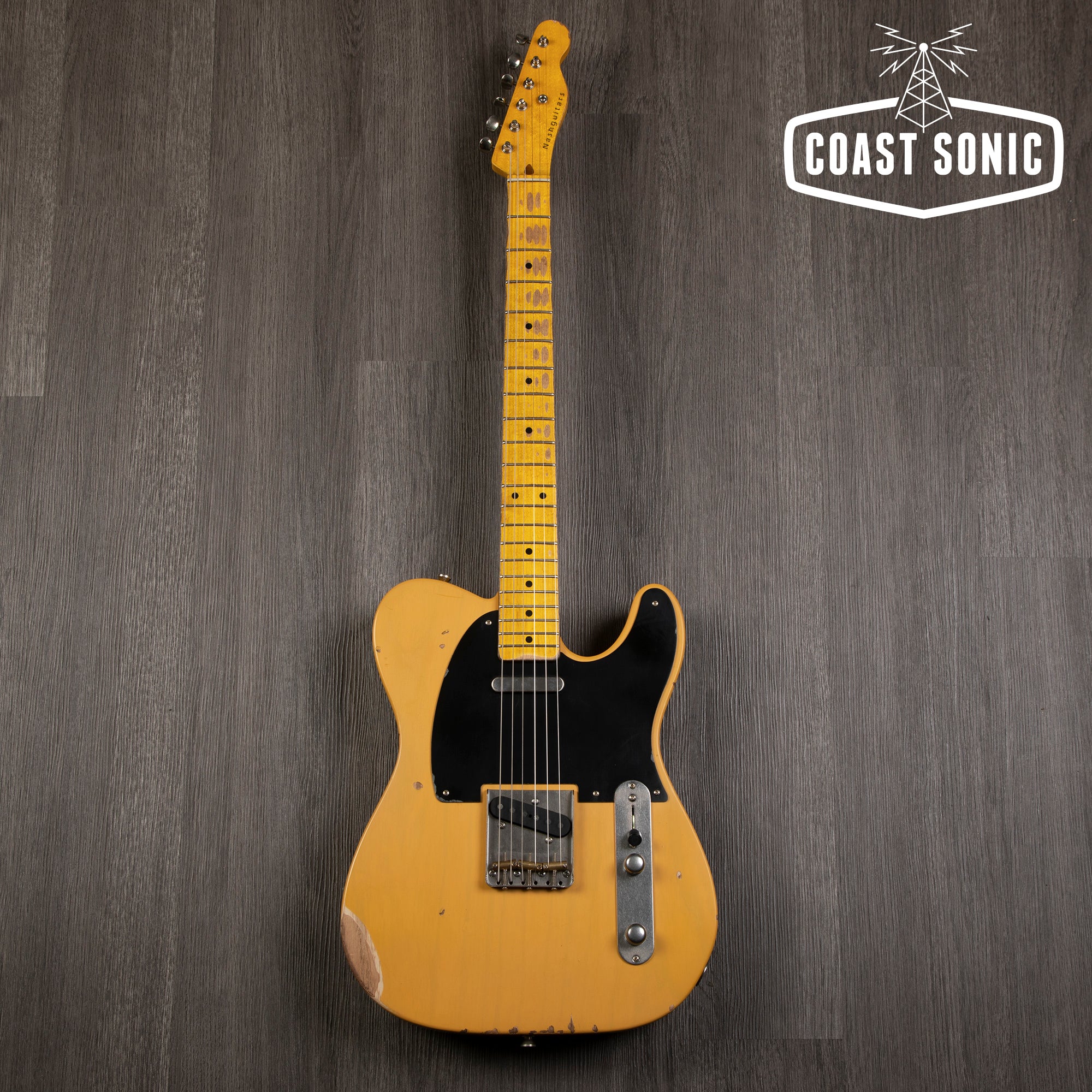 Nash Guitars T-52 Butterscotch Blonde medium relic