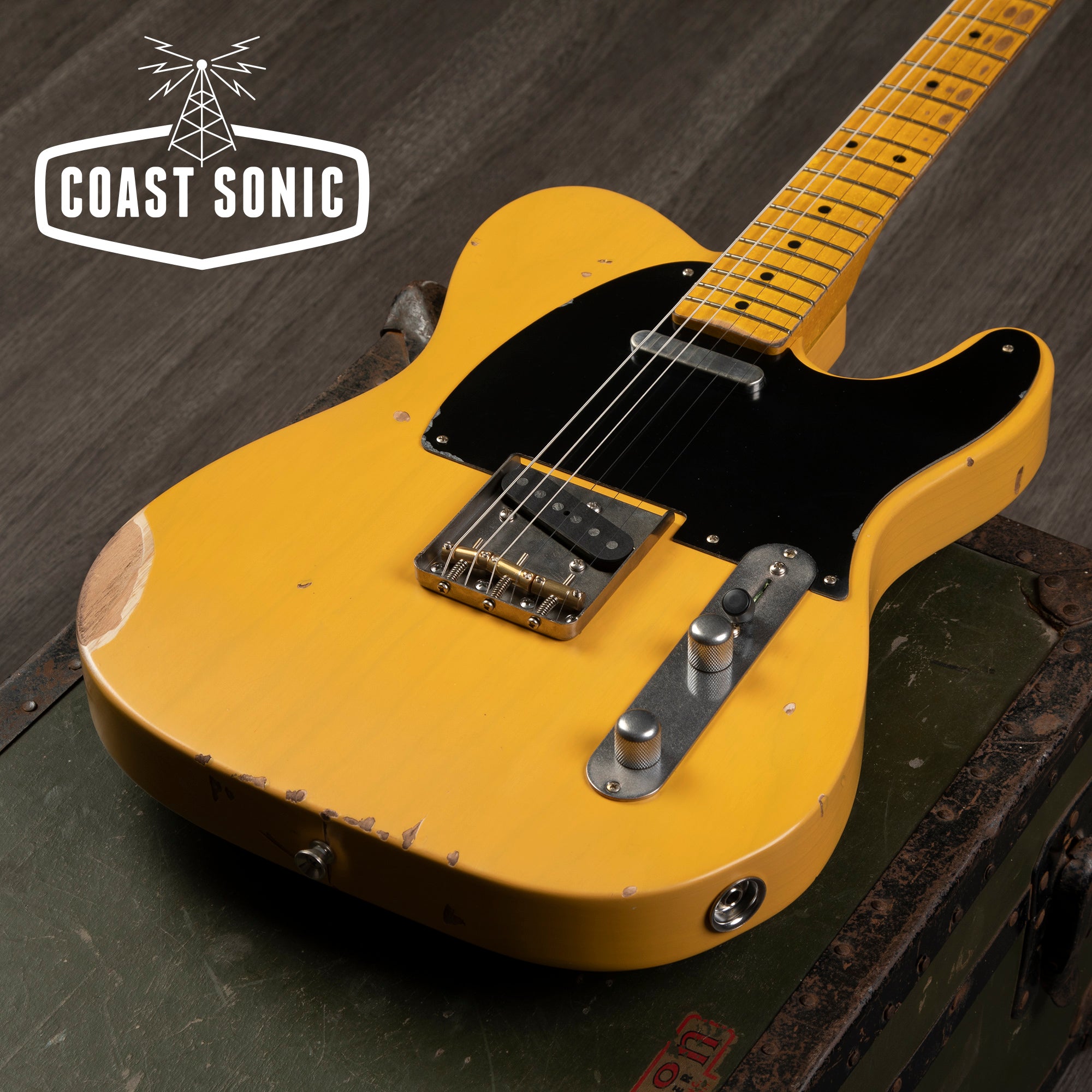 Nash Guitars T-52 Butterscotch Blonde medium relic