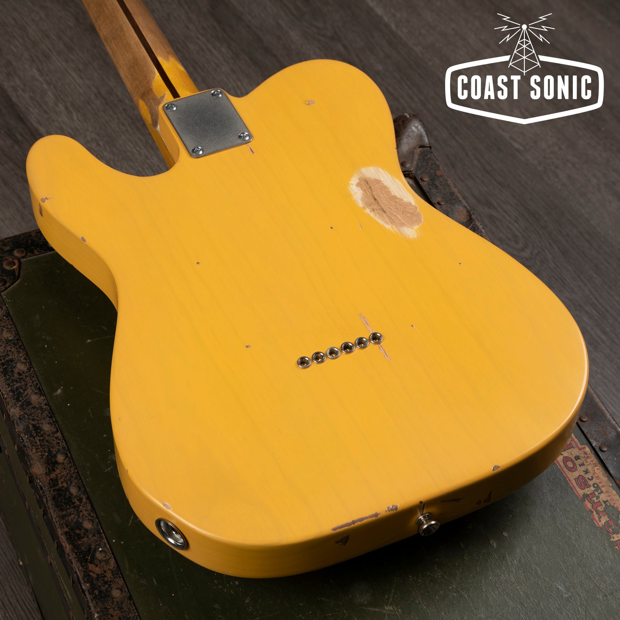 Nash Guitars T-52 Butterscotch Blonde medium relic