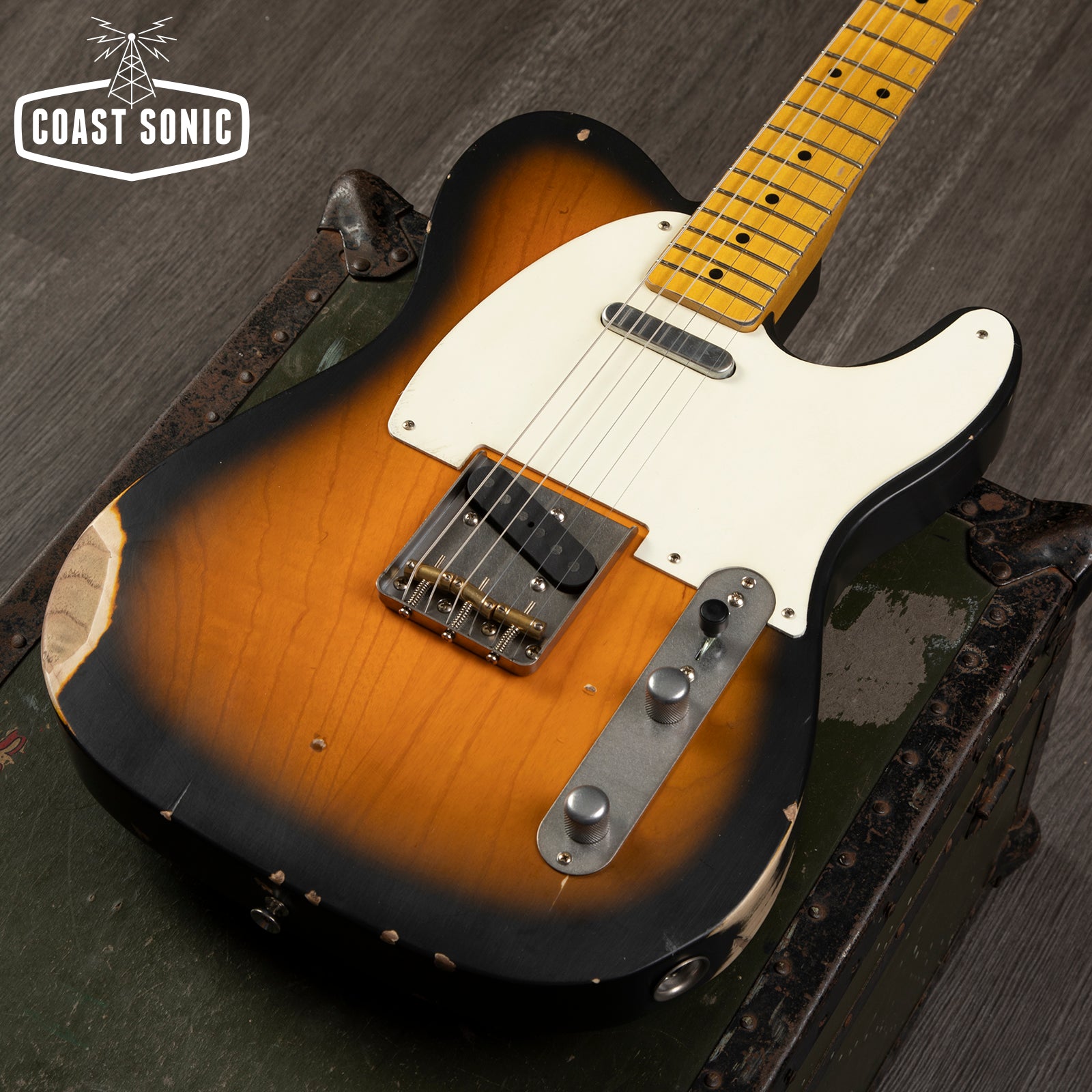 Nash Guitars T-57 2 tone sunburst, medium relic