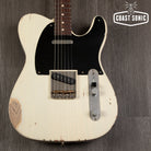 Nash Guitars T-63 Ash body Mary Kay White Medium Relic