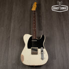 Nash Guitars T-63 Ash body Mary Kay White Medium Relic