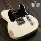 Nash Guitars T-63 Ash body Mary Kay White Medium Relic