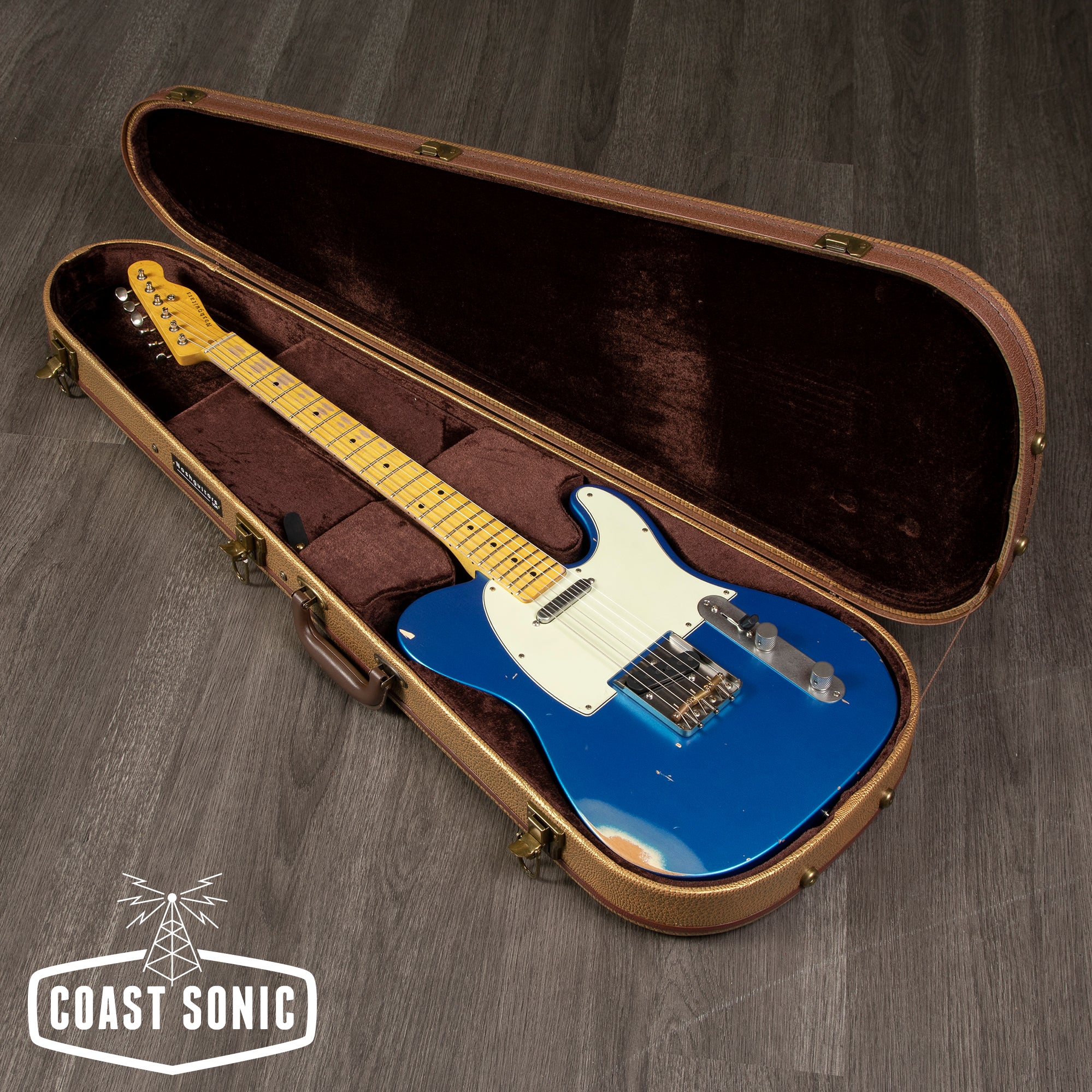 Nash Guitars T-57 Lake Placid Blue medium aging