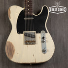 Nash Guitars T-63 Ash body Mary Kay White Medium Relic