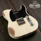 Nash Guitars T-63 Ash body Mary Kay White Medium Relic