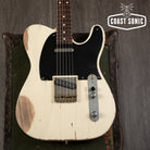 Nash Guitars T-63 Ash body Mary Kay White Medium Relic