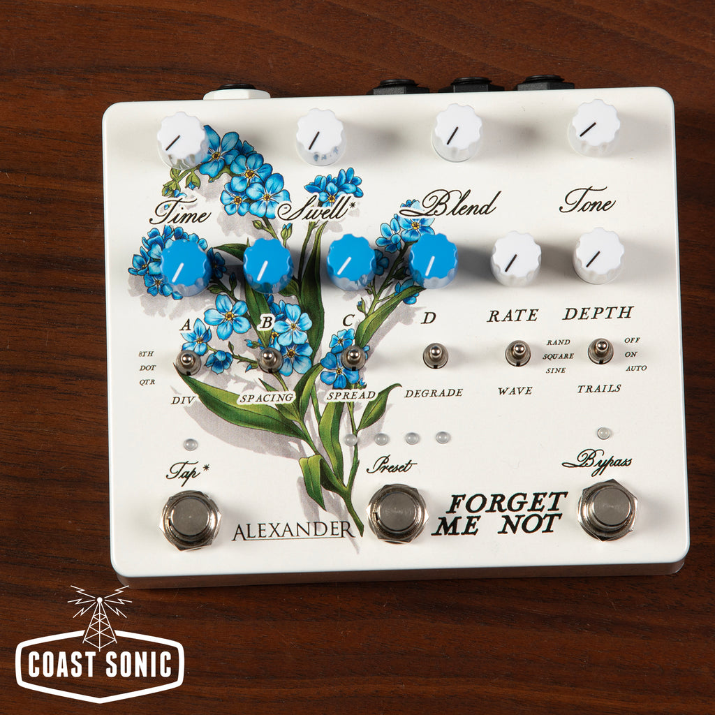 Alexander Forget Me Not Stereo Multi-tap Delay Reverb