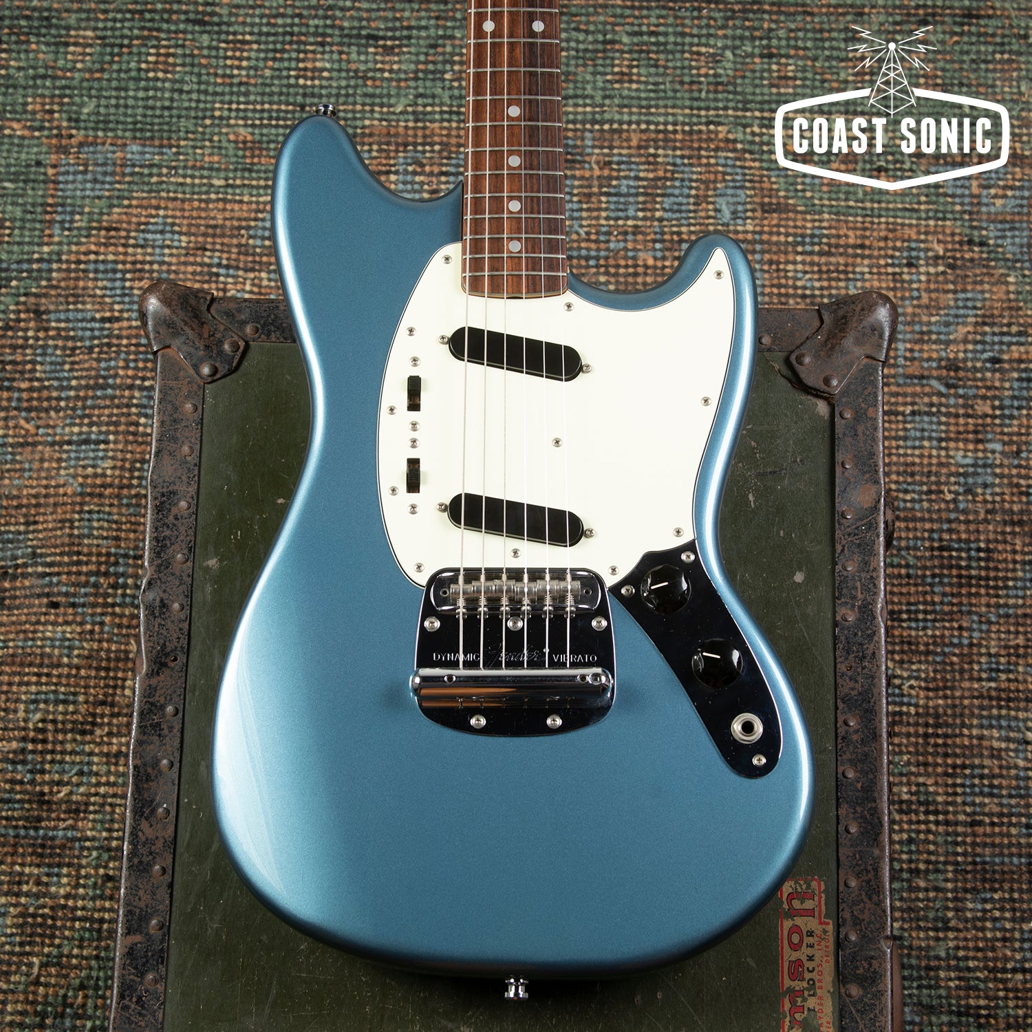 2006 Fender '69 Mustang Reissue Matching Headstock MG69-75 crafted in