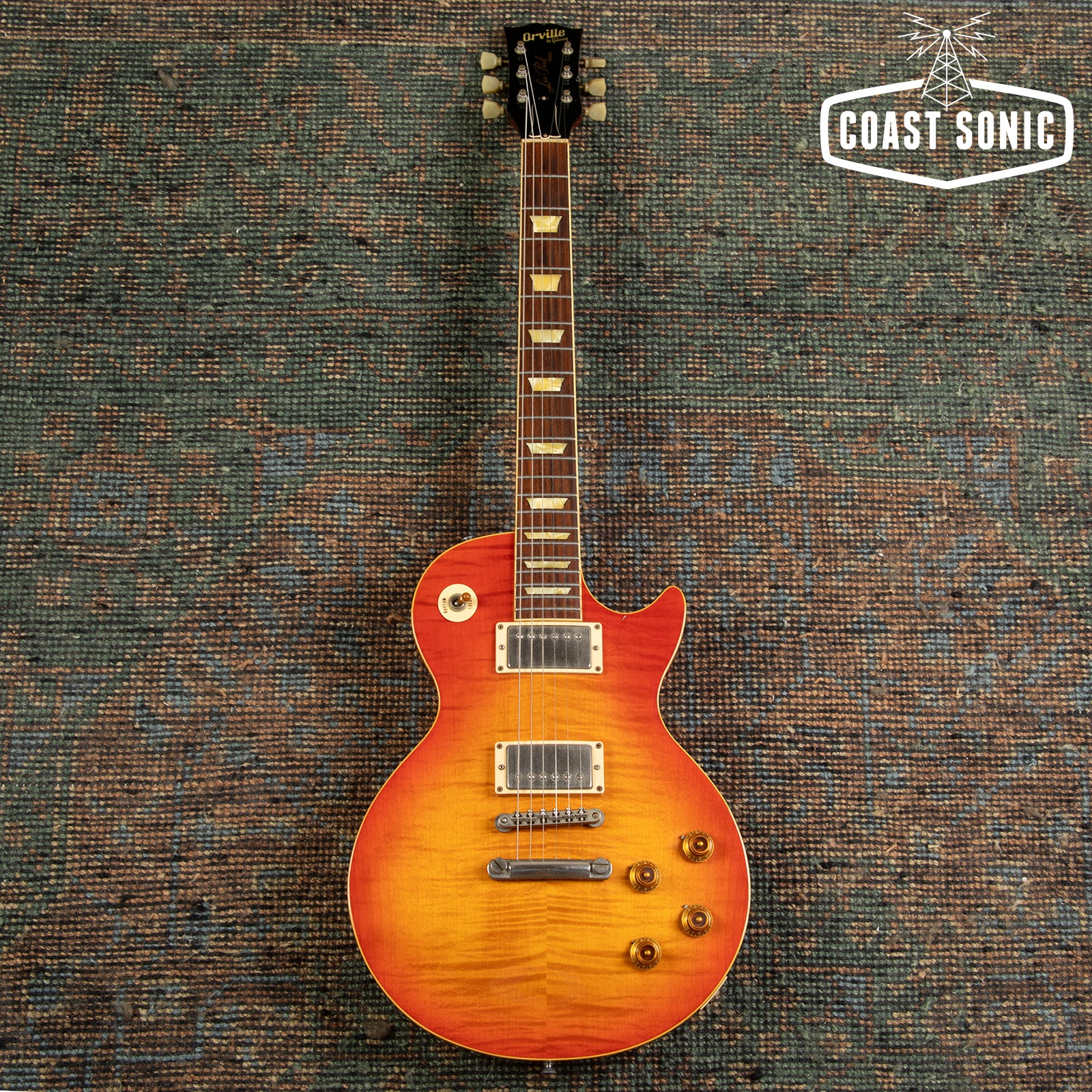 1993 Orville by Gibson Les Paul Standard LPS-59R Made in Japan w/Gibso