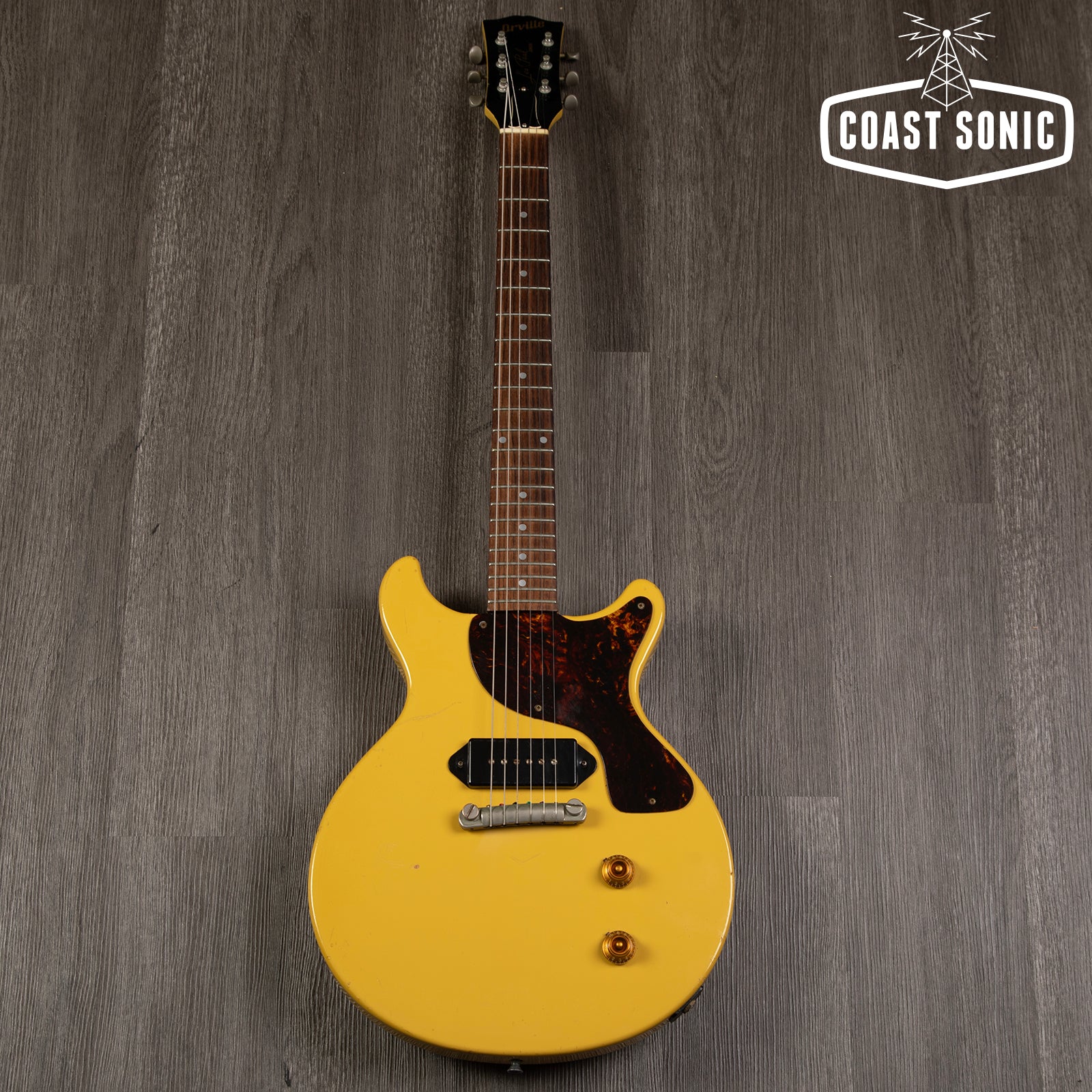 1994 Orville LPJD-70 Les Paul Junior DC TV Yellow