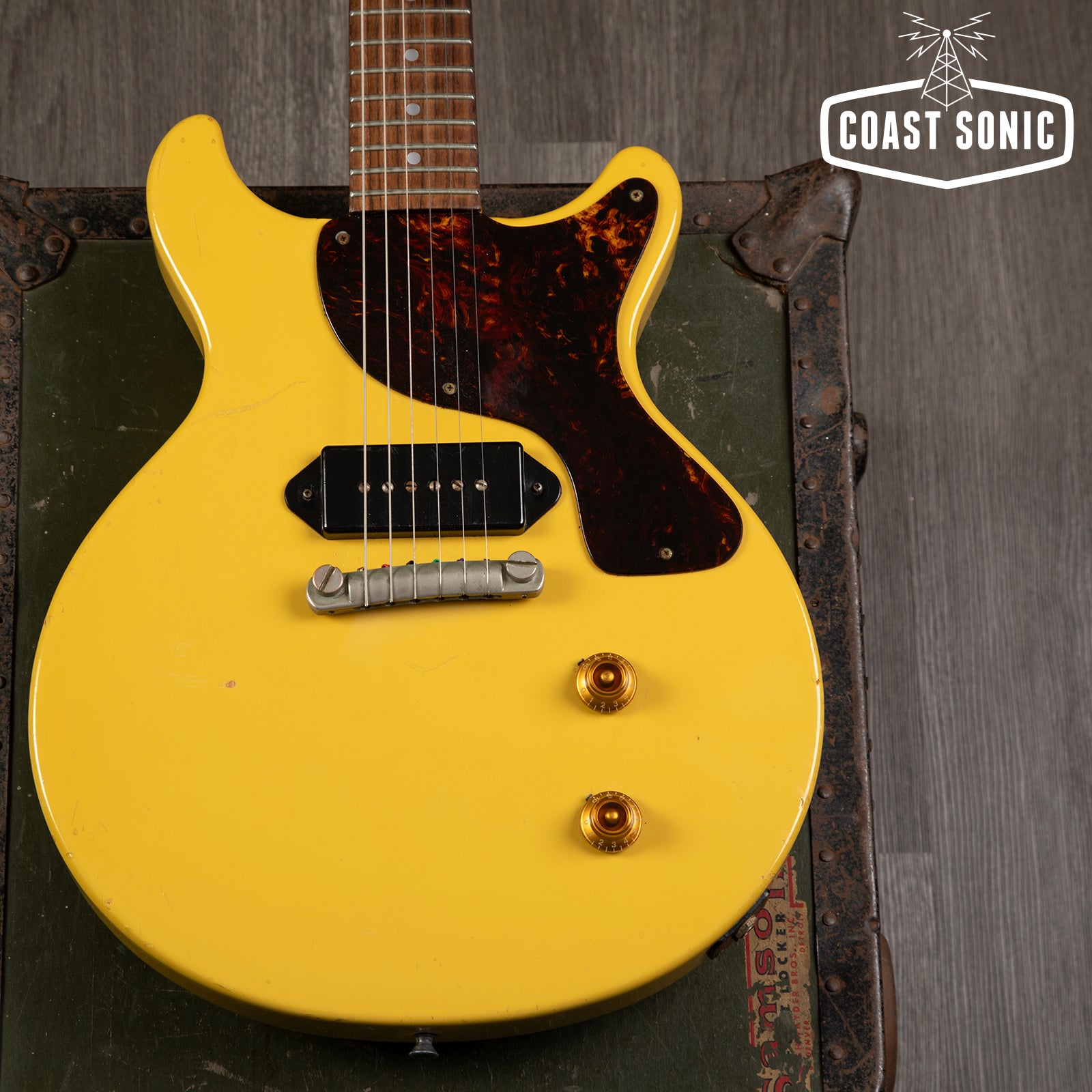 1994 Orville LPJD-70 Les Paul Junior DC TV Yellow