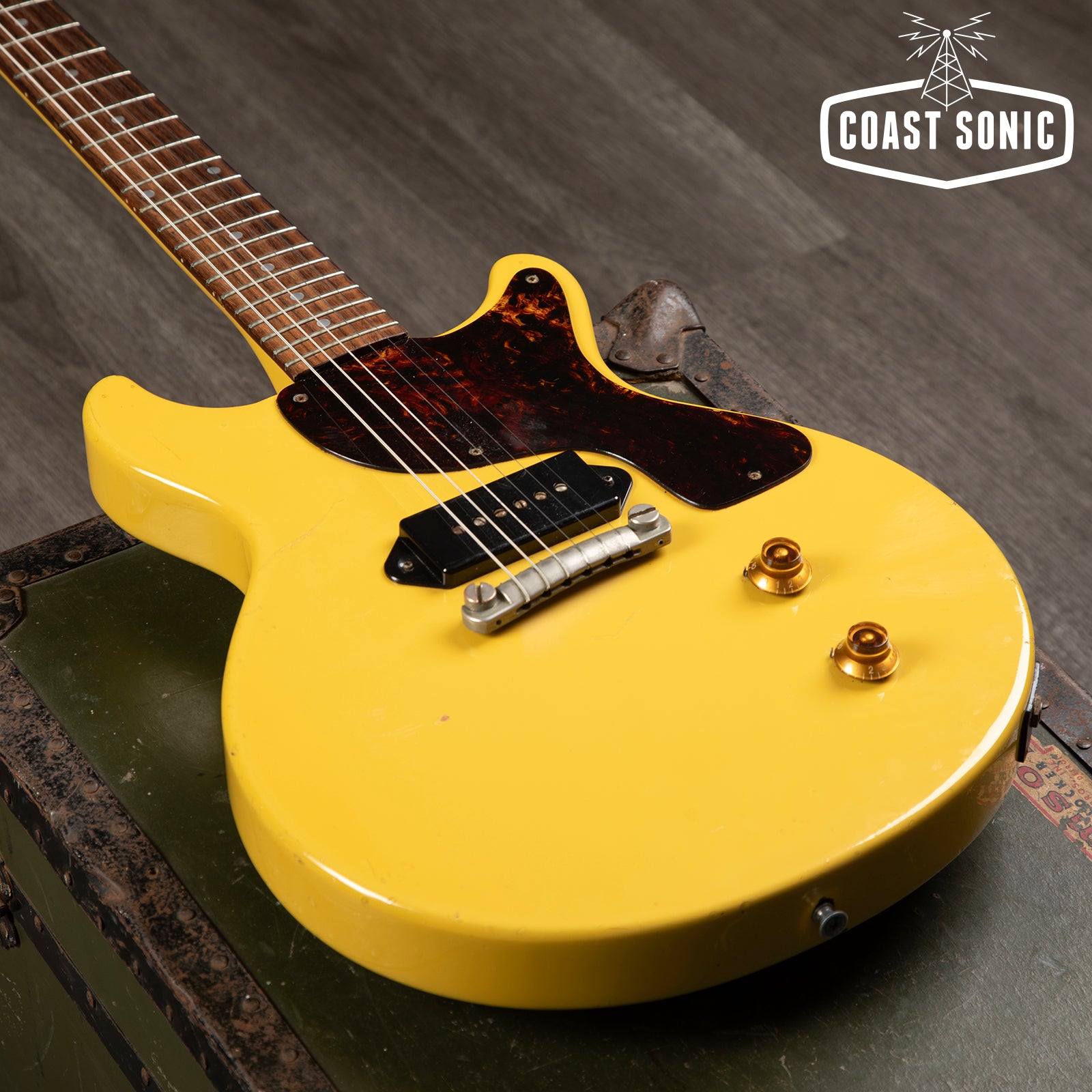 1994 Orville LPJD-70 Les Paul Junior DC TV Yellow