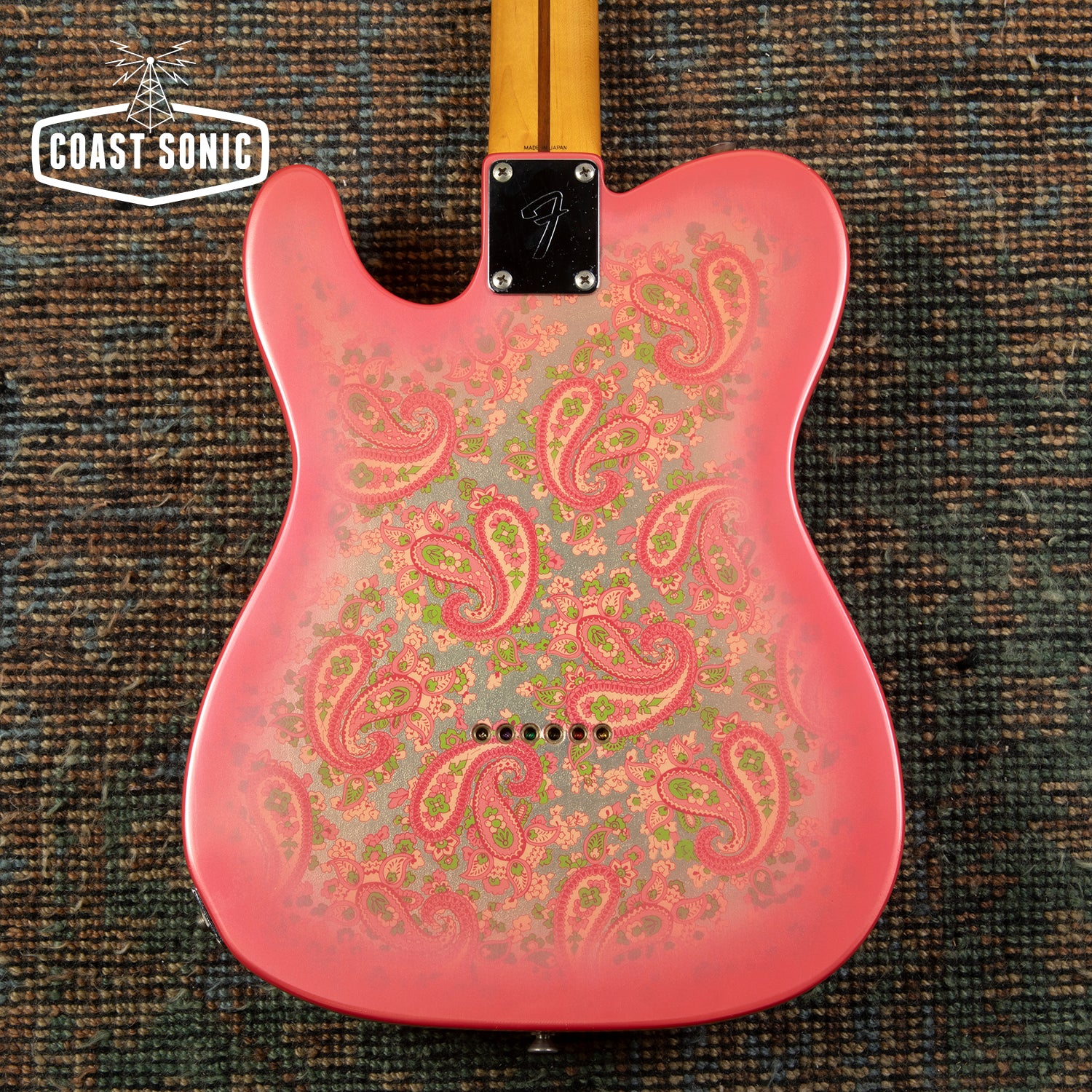 1985 Fender '69 Vintage Reissue Telecaster TL69-75 Pink Paisley made i