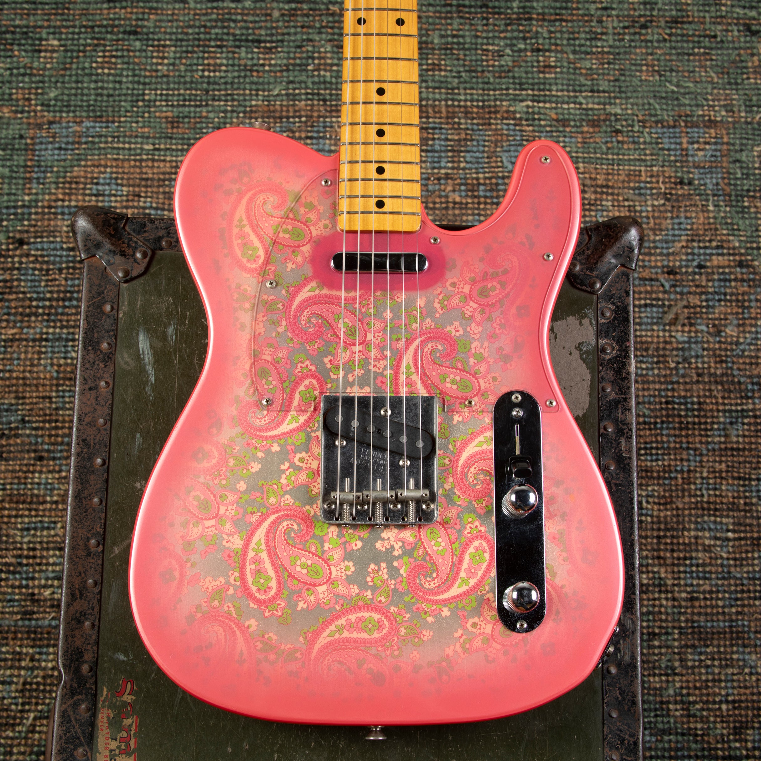 1985 Fender '69 Vintage Reissue Telecaster TL69-75 Pink Paisley made i