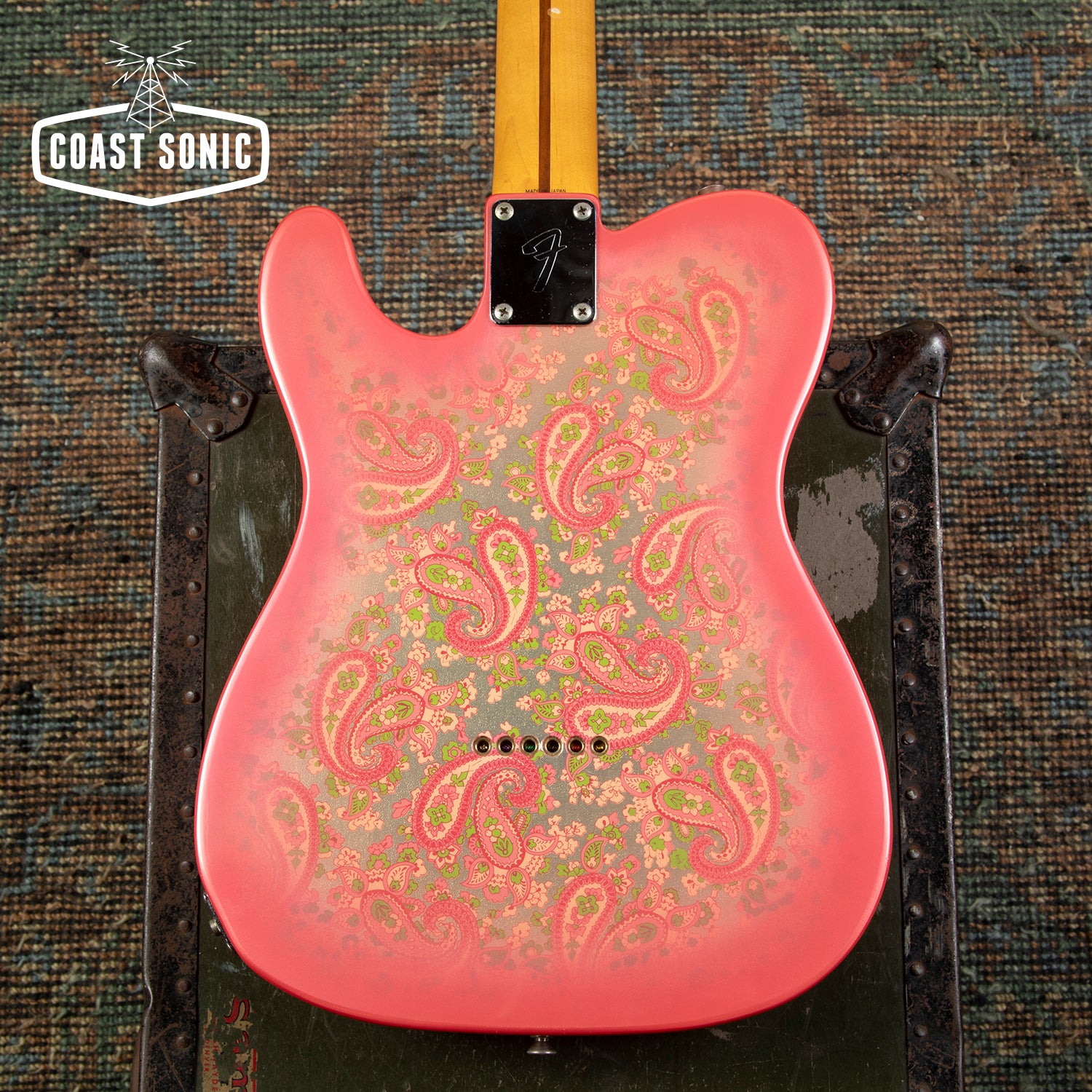 1985 Fender '69 Vintage Reissue Telecaster TL69-75 Pink Paisley made i