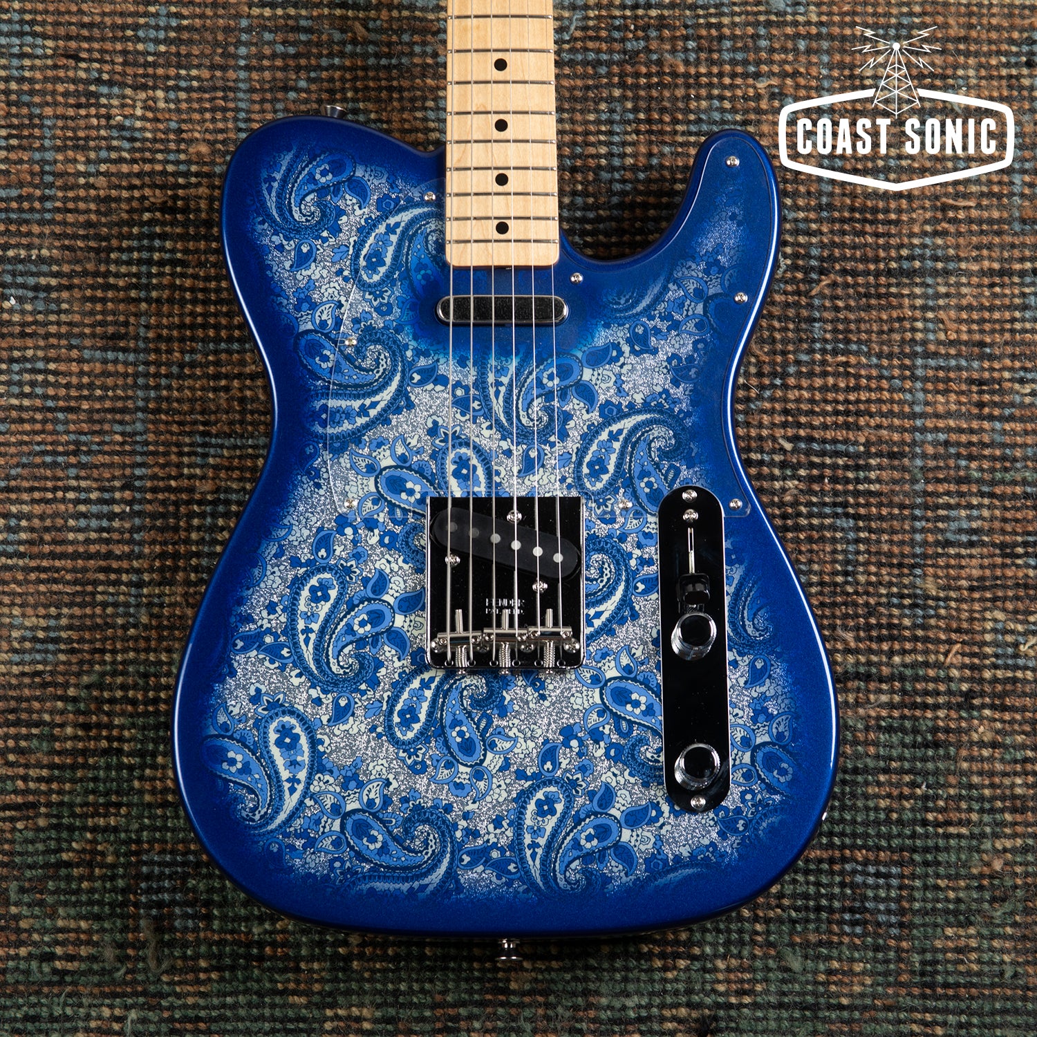 2025 Fender Limited Edition late 60s reissue Indigo Paisley