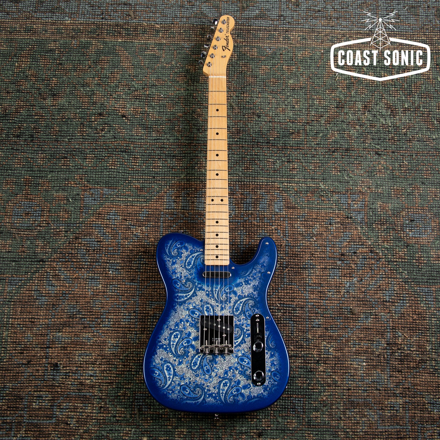 2025 Fender Limited Edition late 60s reissue Indigo Paisley