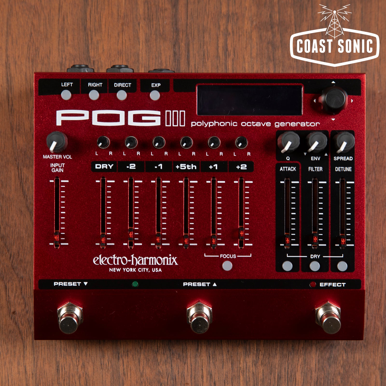 POG2 Polyphonic Octave Generator Electro-Harmonix POG 2 Octave