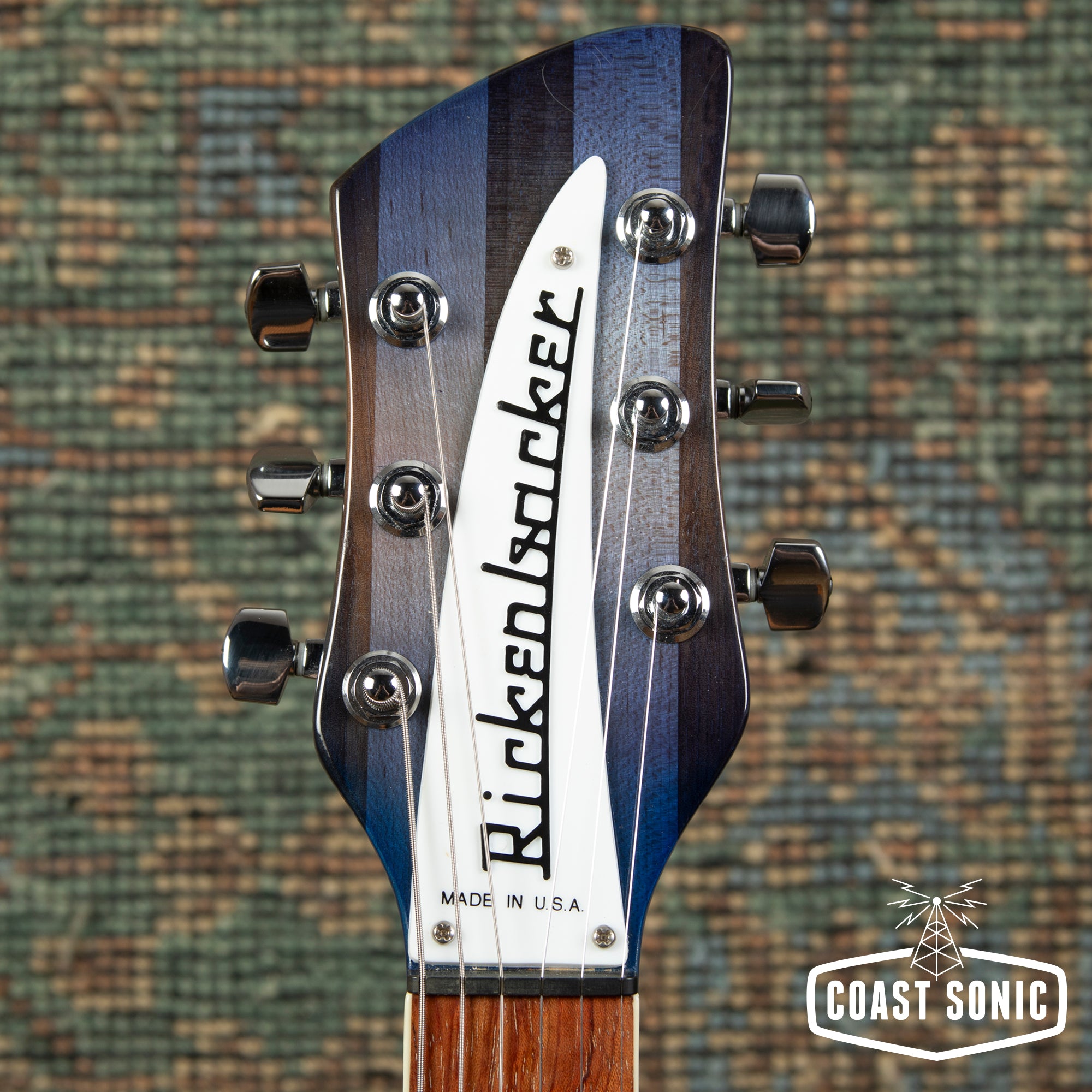 2008 Rickenbacker Model 360 BBR Blue Burst 24 fret made in USA w/ case