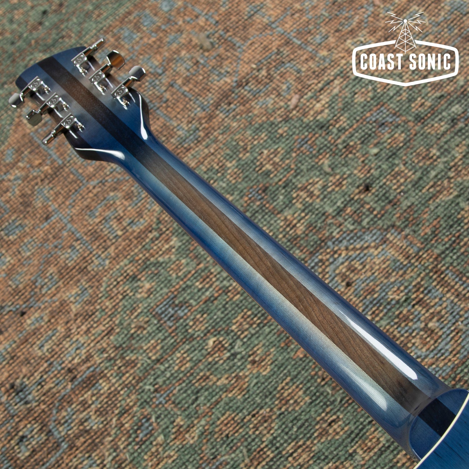 2008 Rickenbacker Model 360 BBR Blue Burst 24 fret made in USA w/ case
