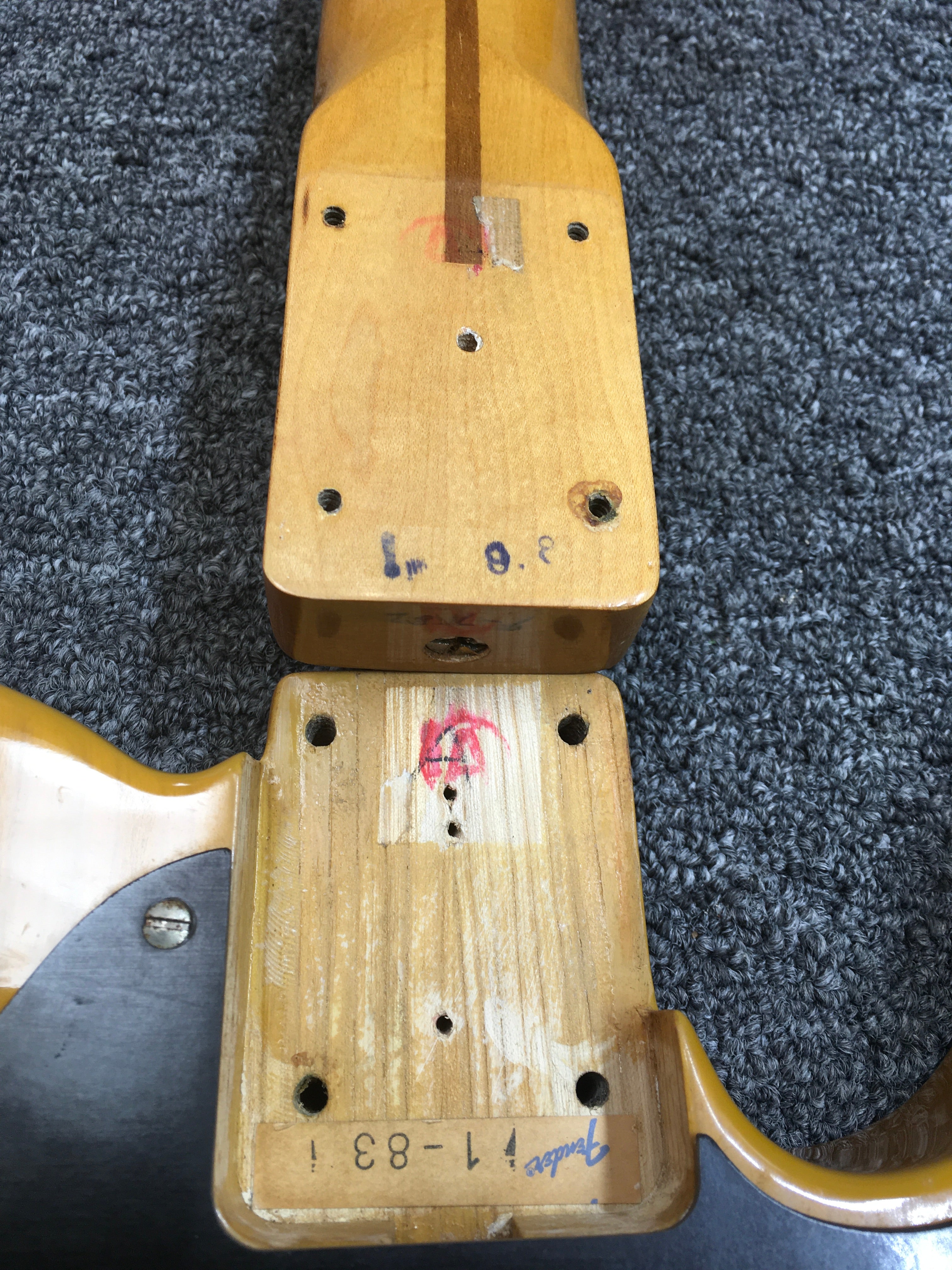 1983 Fender Telecaster '52 Reissue JVTL52-95 w USA Fullerton Pickups