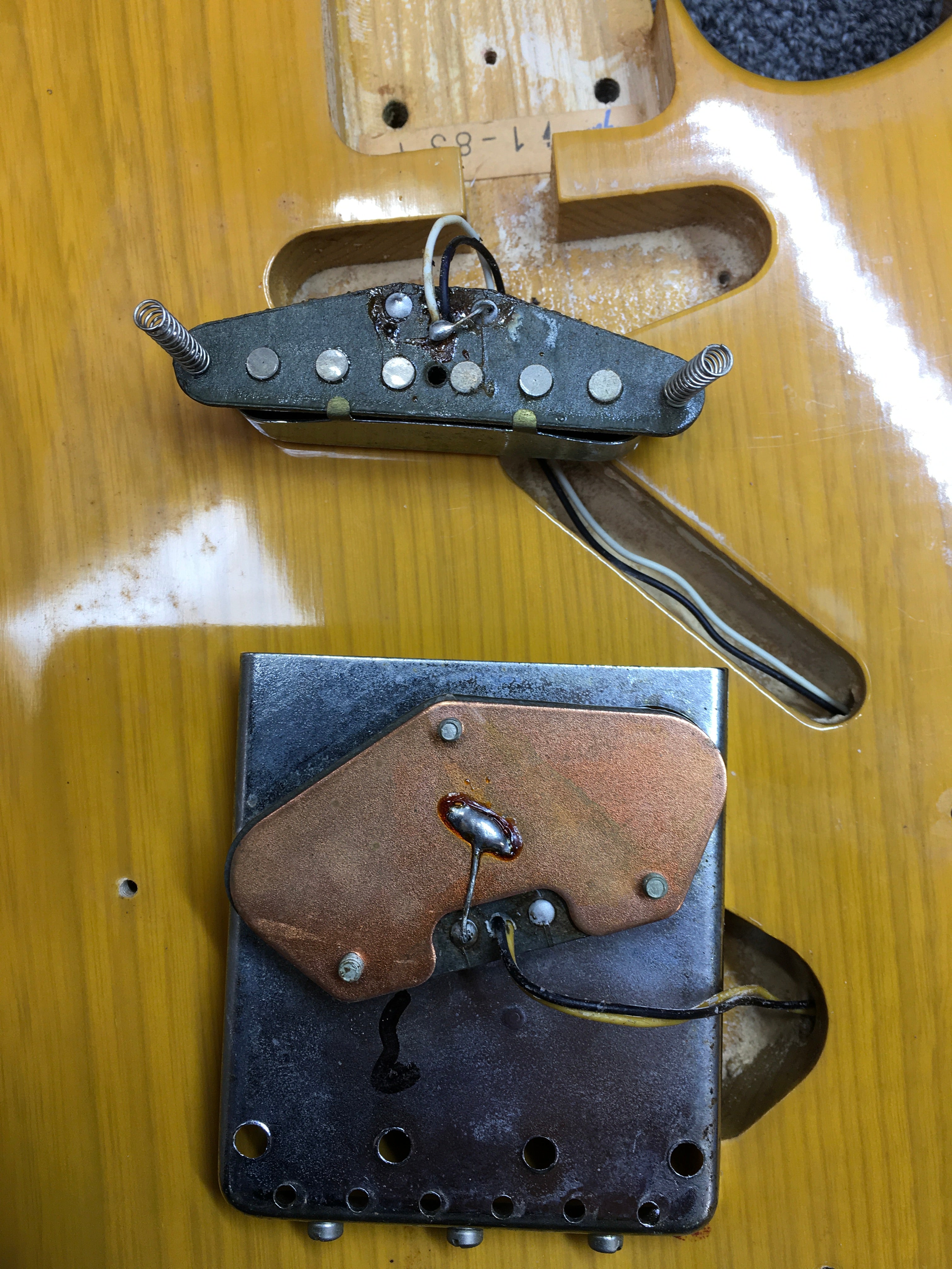 1983 Fender Telecaster '52 Reissue JVTL52-95 w USA Fullerton Pickups