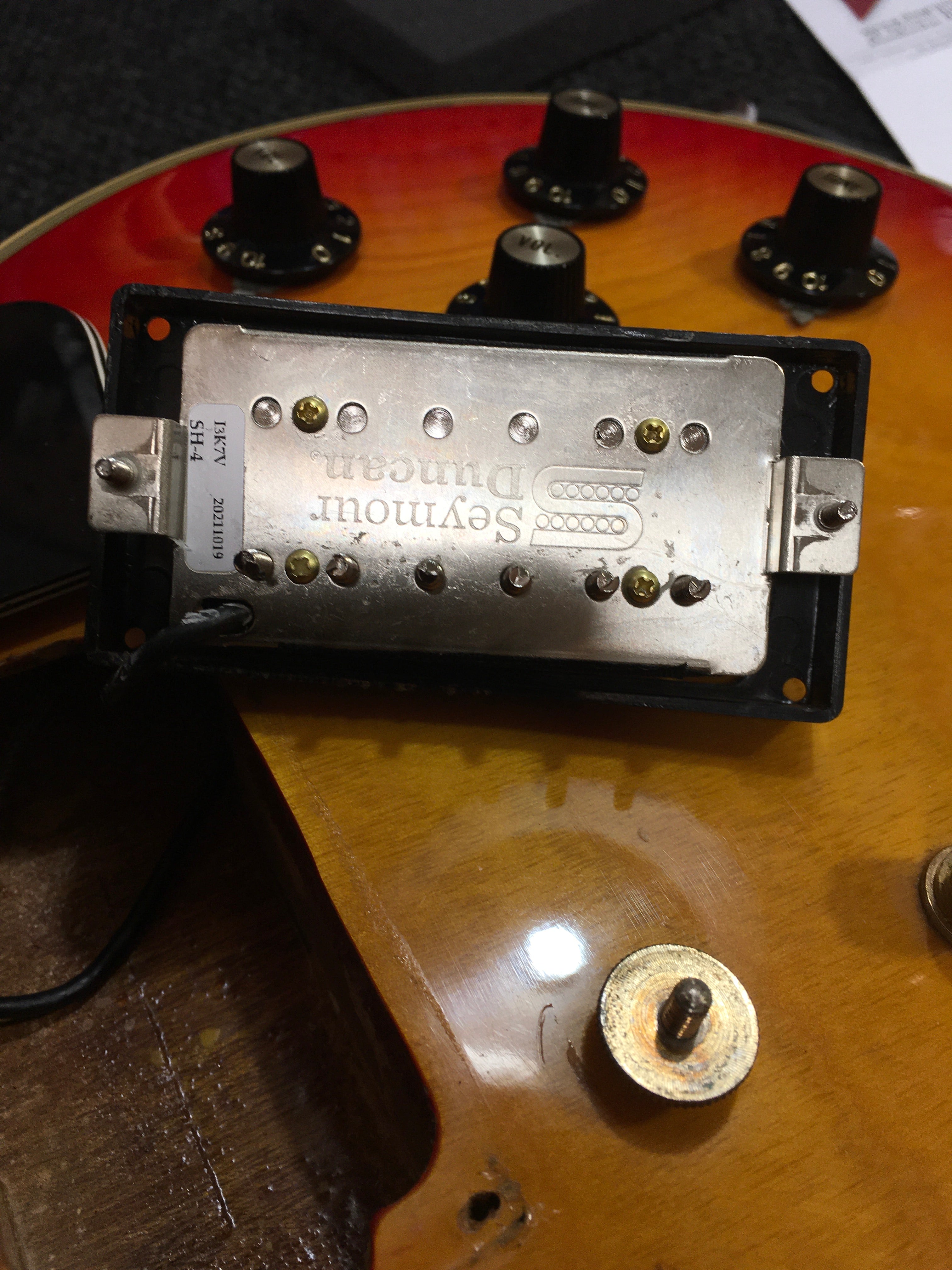 1978 Greco EG-500C Les Paul Custom Made in Japan w/USA Seymour Duncans