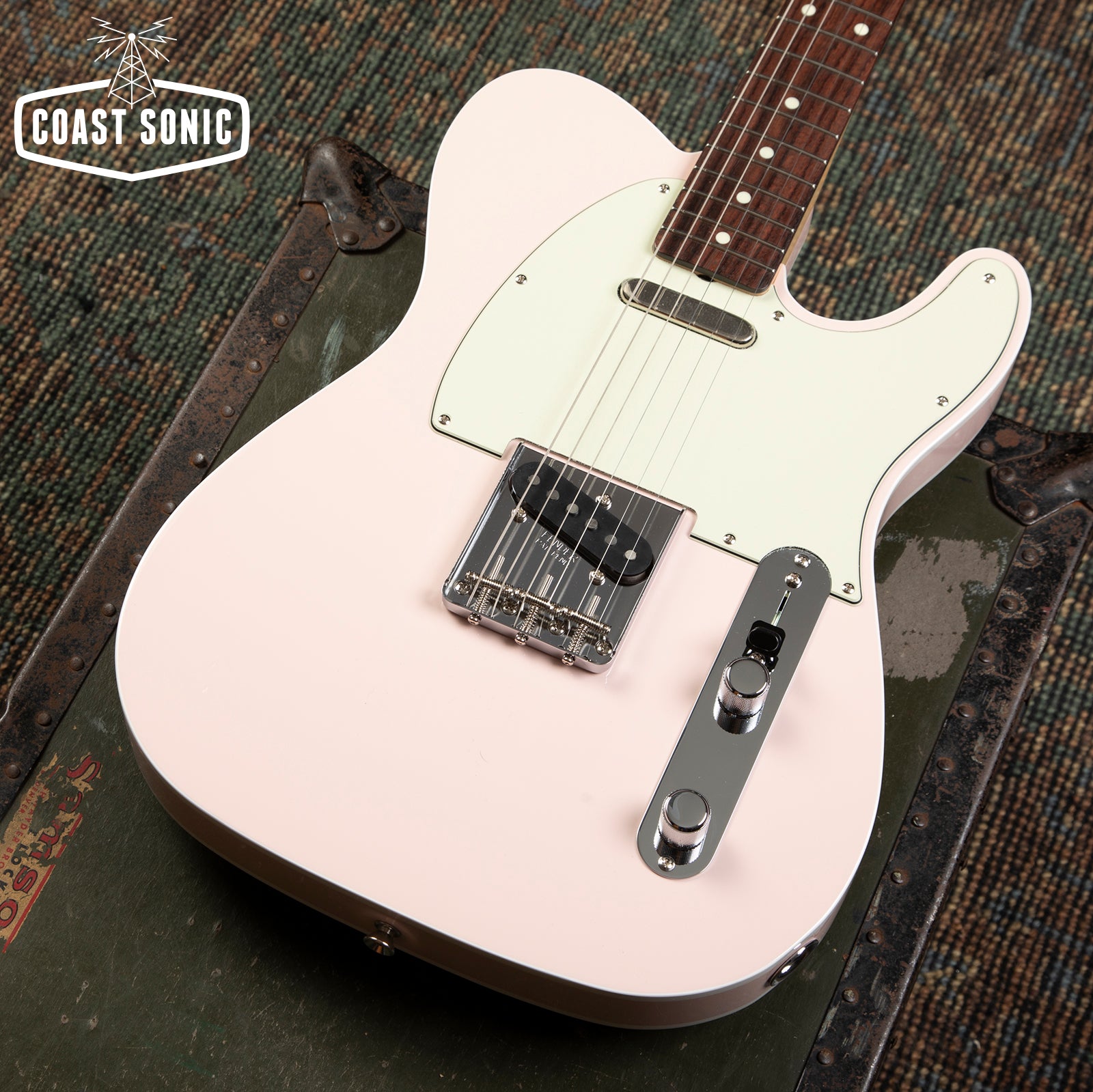 2024 Fender Traditional 60s Telecaster Custom FSR Shell Pink made in Japan Double Bound body