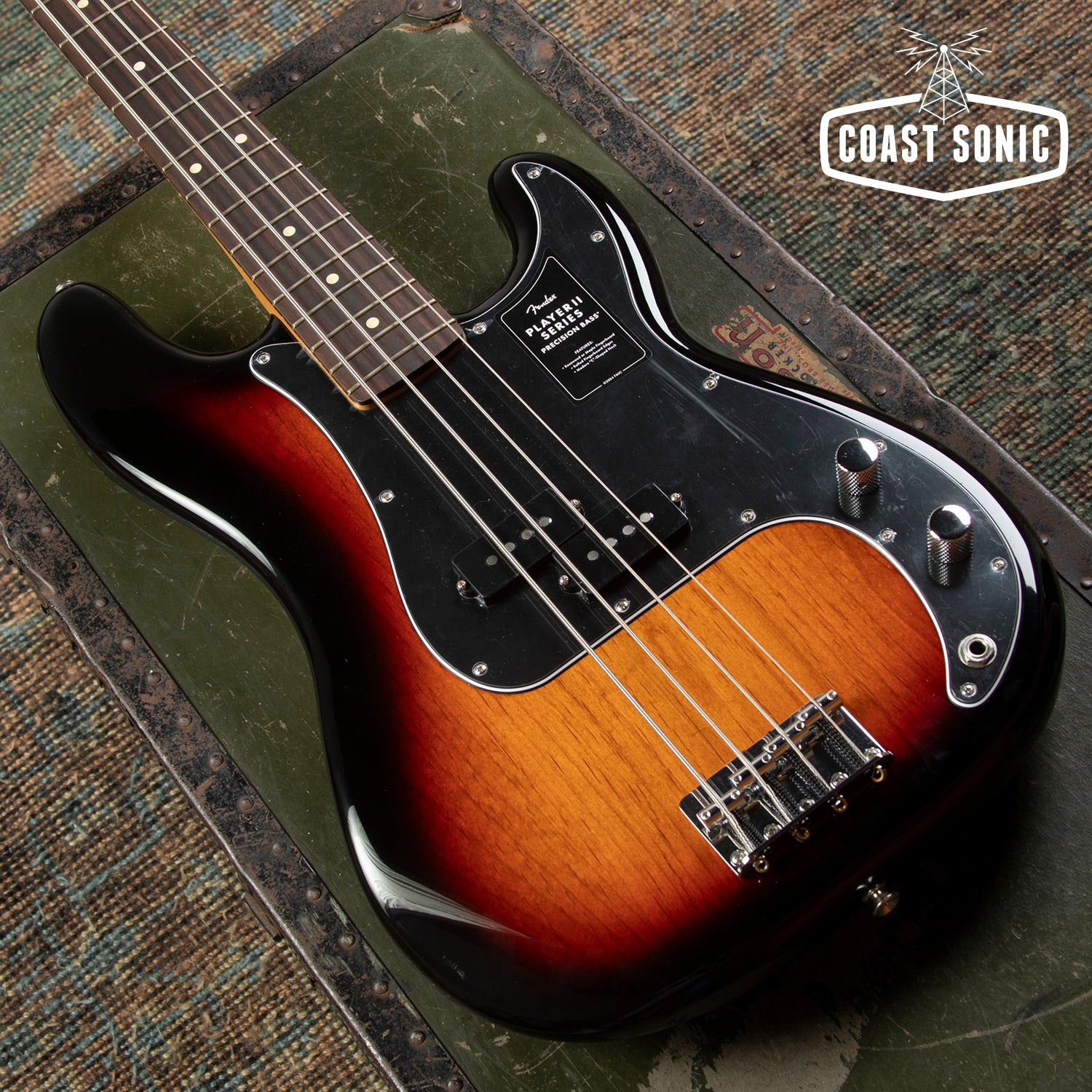 2025 Fender Player II Precision P Bass made in Mexico MIM sunburst